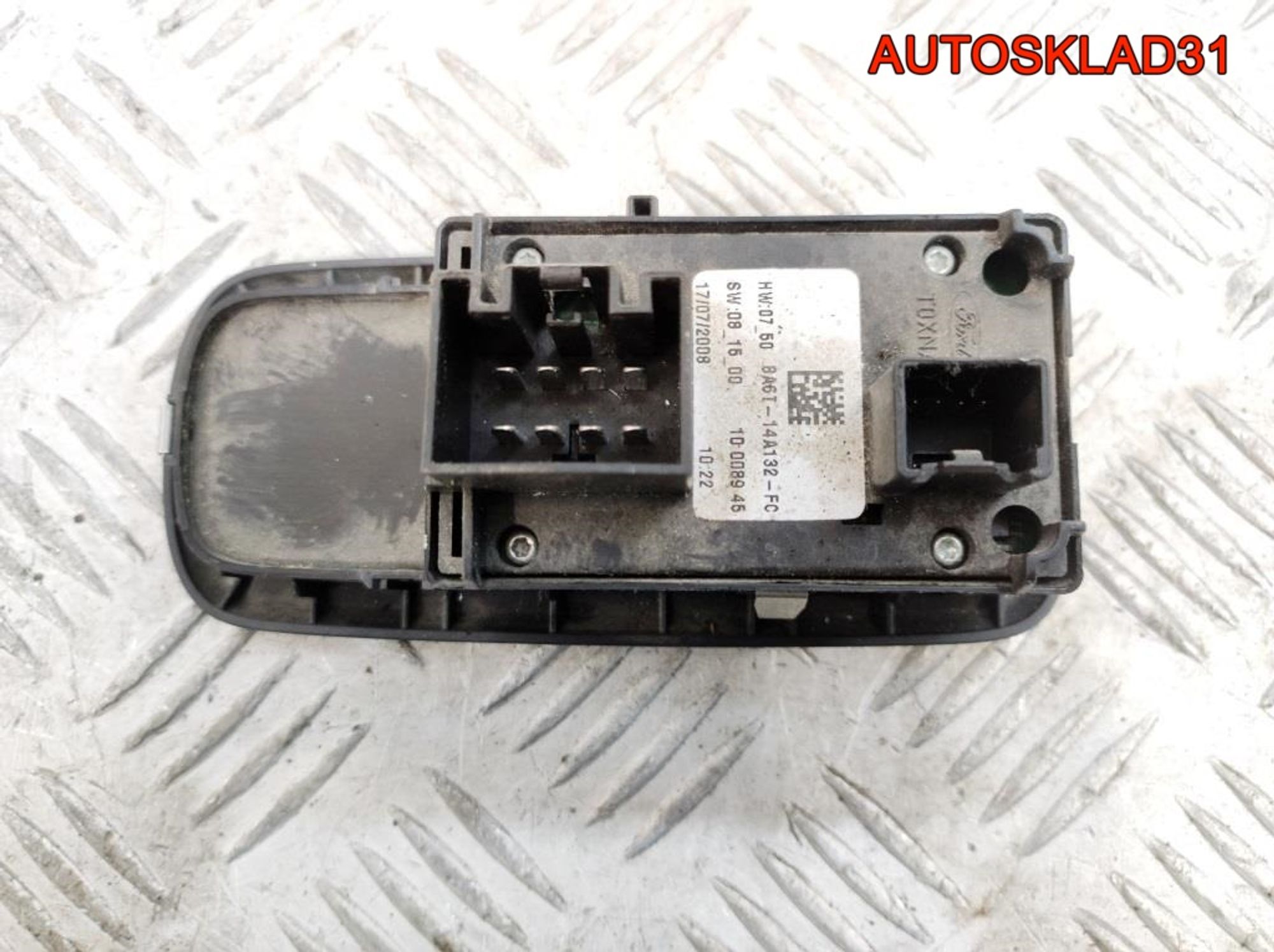 Блок стеклоподъемников Ford Fiesta 6 8A6T14A132FC, 1300 рублей, Дубовое