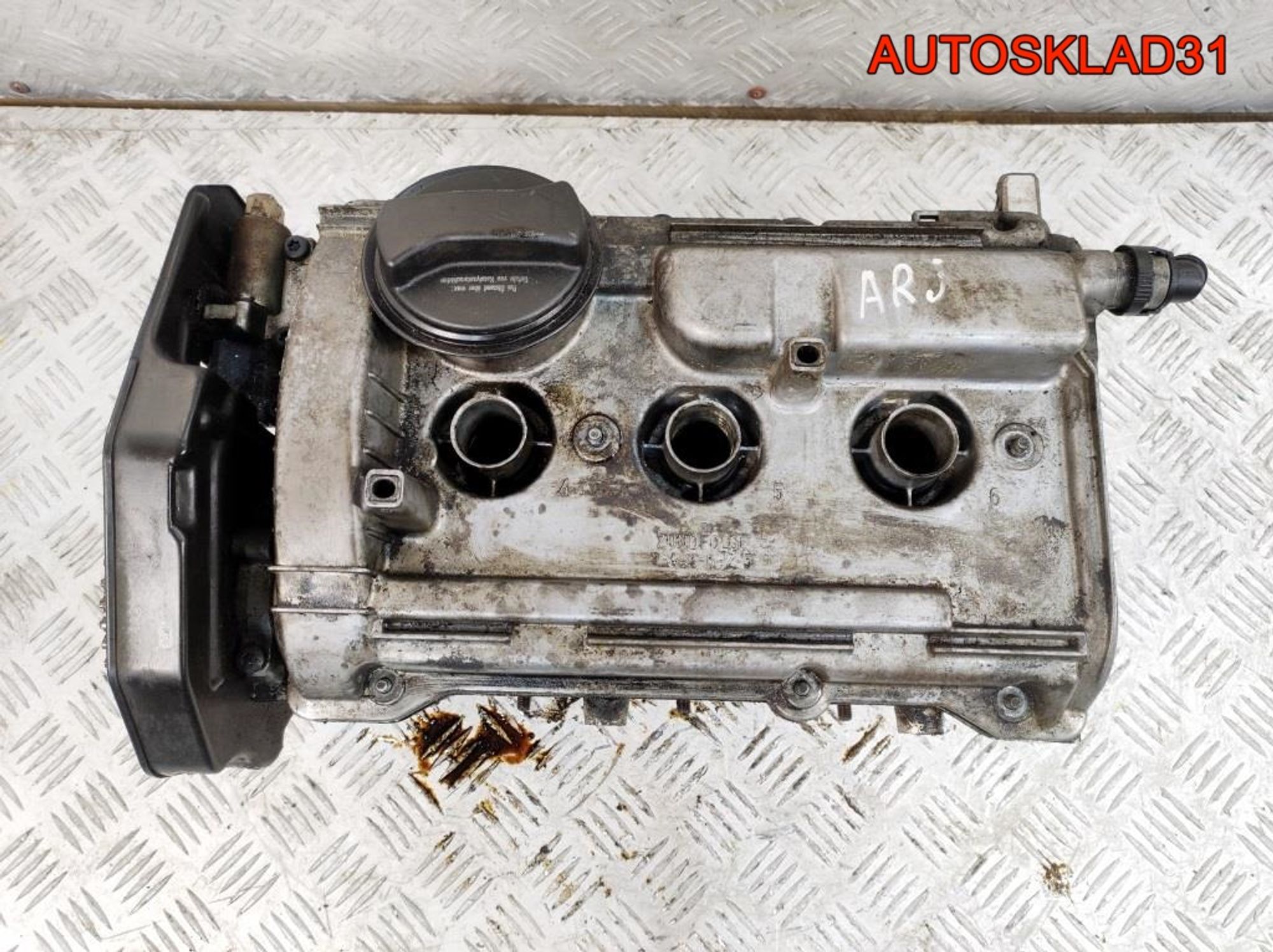 Головка блока левая Audi A6 C5 2,4 ARJ Бензин 078103373AH, 15000 рублей, Дубовое