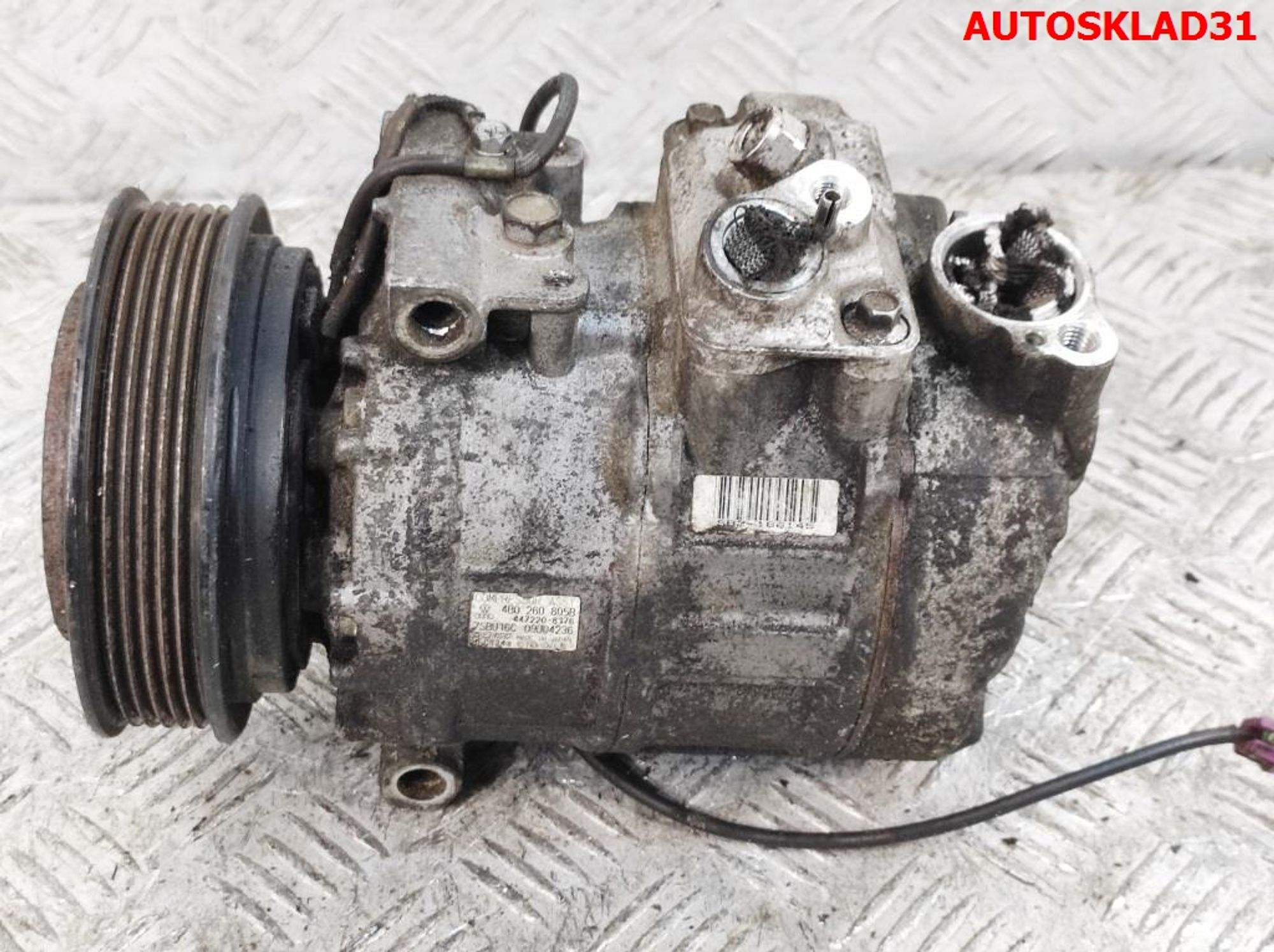 Компрессор кондиционера Audi A6 C5 ARJ 4B0260805B, 7000 рублей, Дубовое