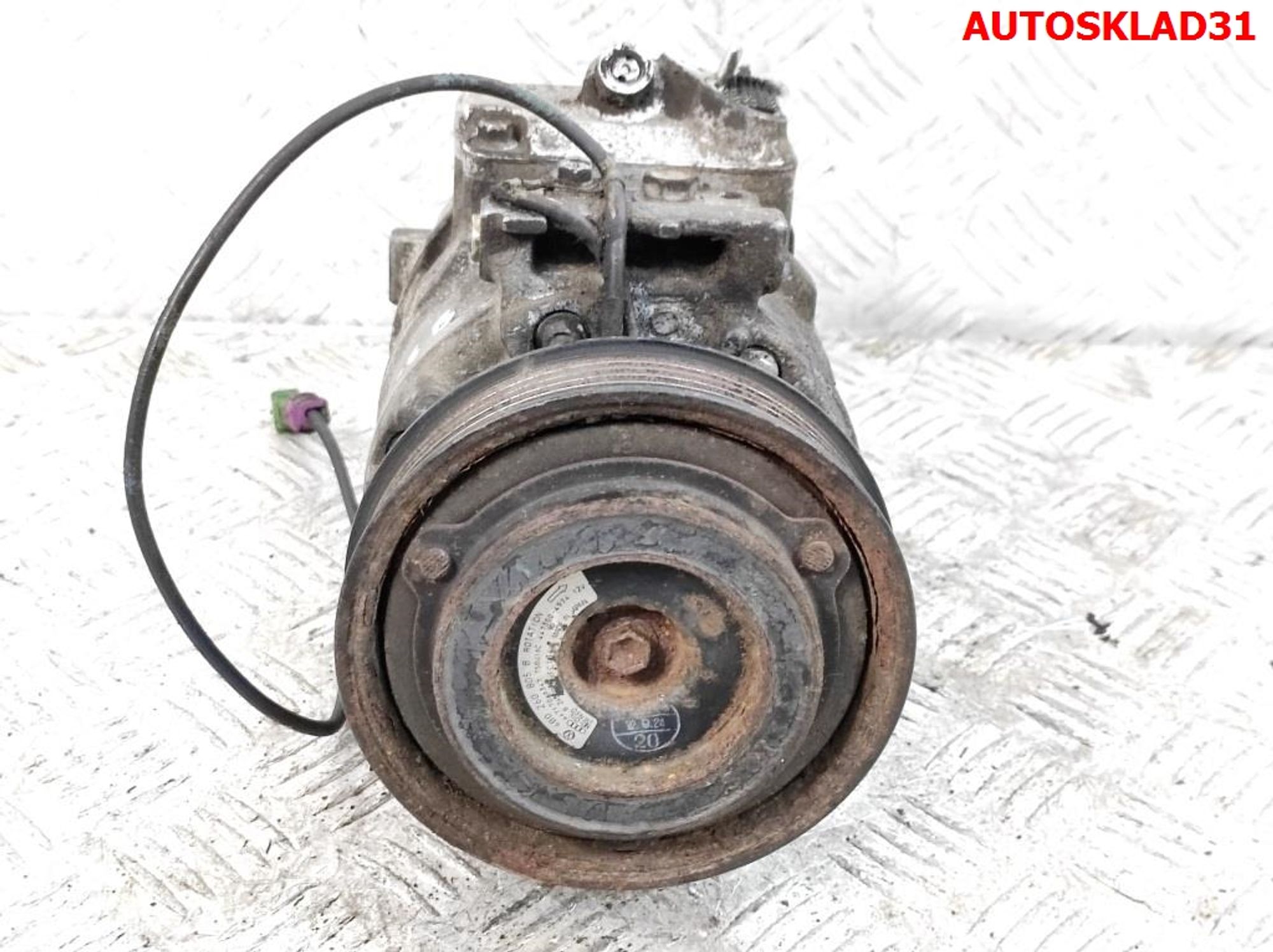 Компрессор кондиционера Audi A6 C5 ARJ 4B0260805B, 7000 рублей, Дубовое