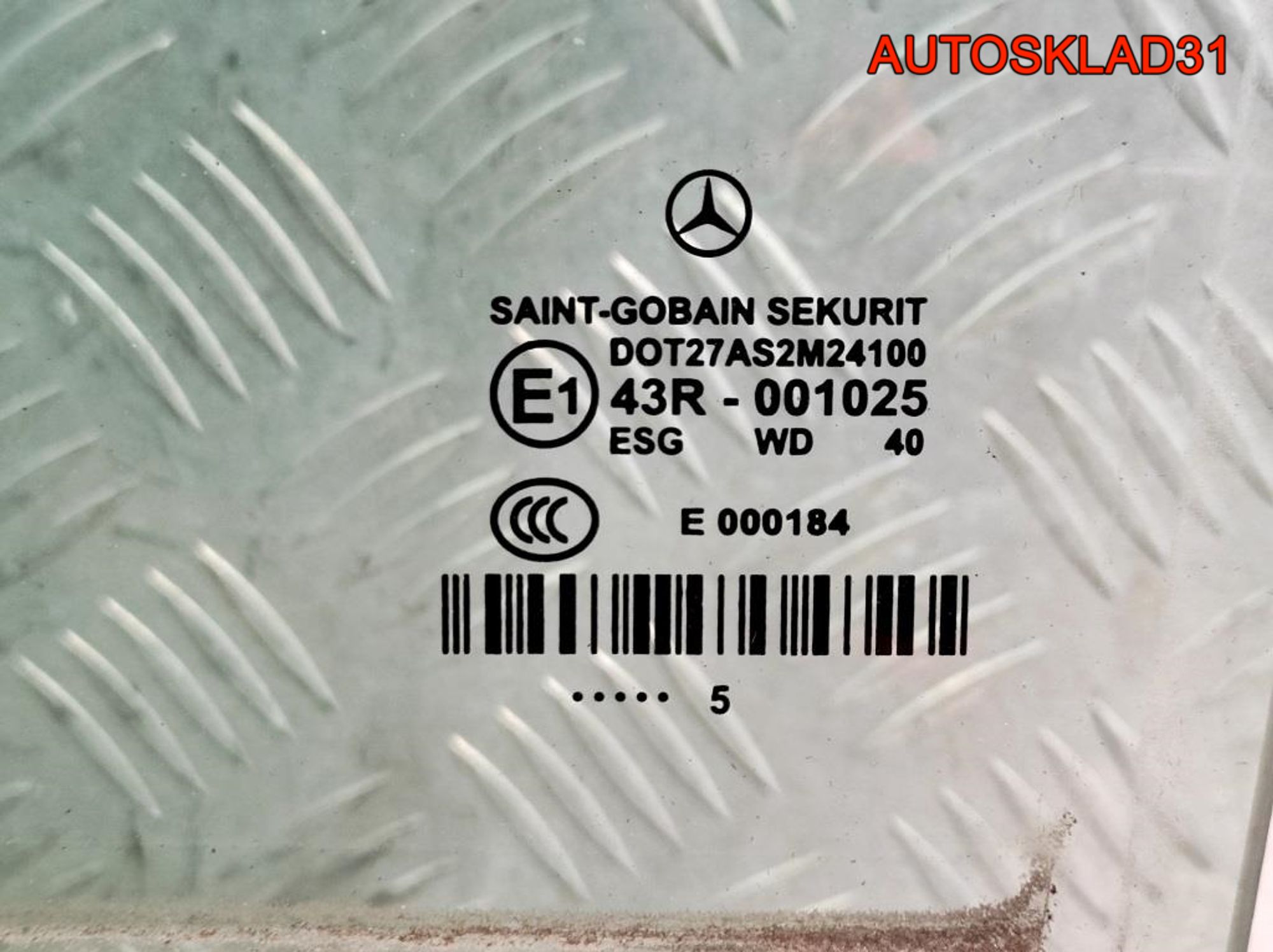 Стекло двери задней левой Mercedes W211 A2117350110, 1400 рублей, Дубовое