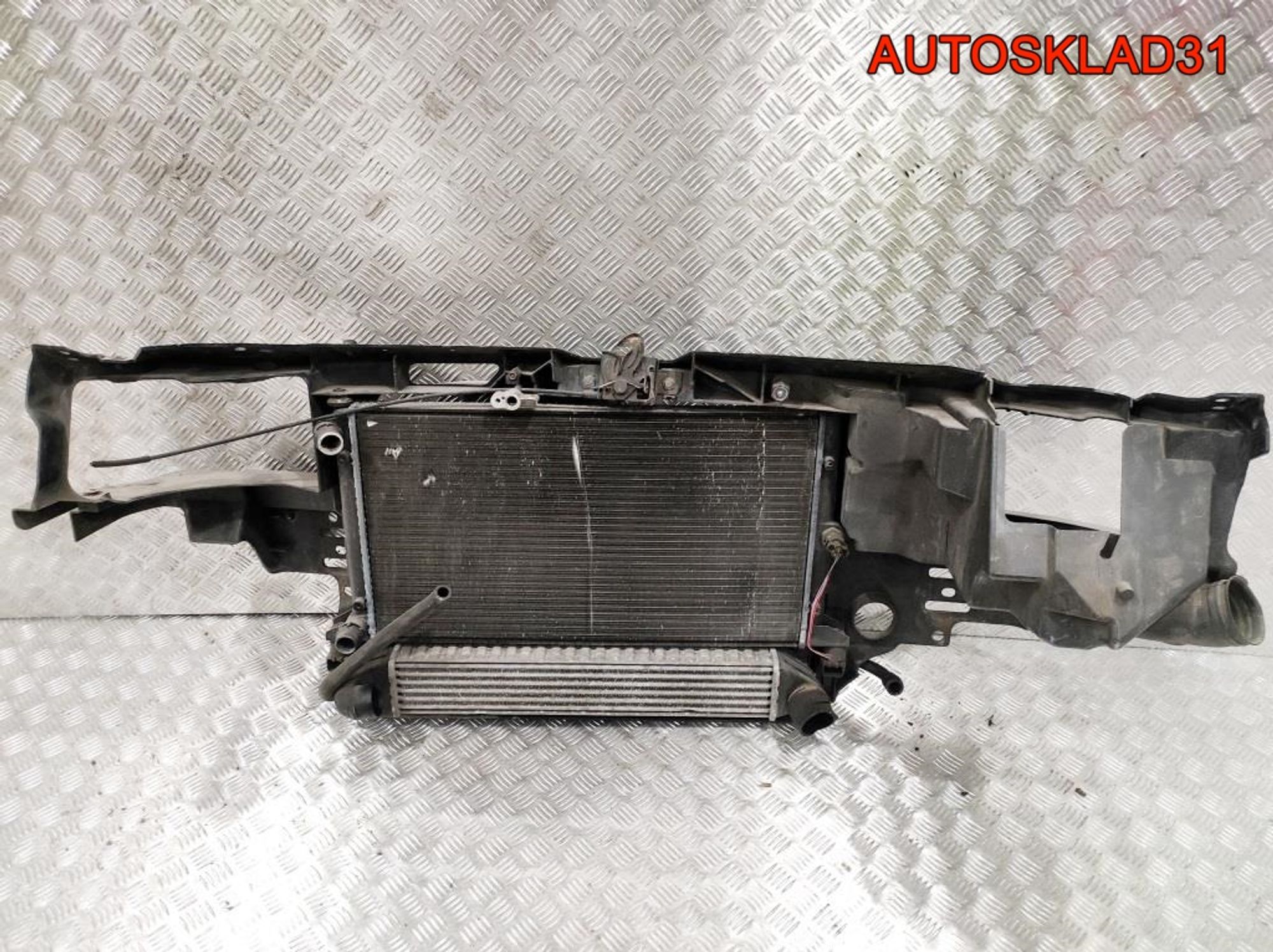 Панель передняя в сборе VW Sharan 1 Рест Дизель 7M3805598S, 10000 рублей, Дубовое