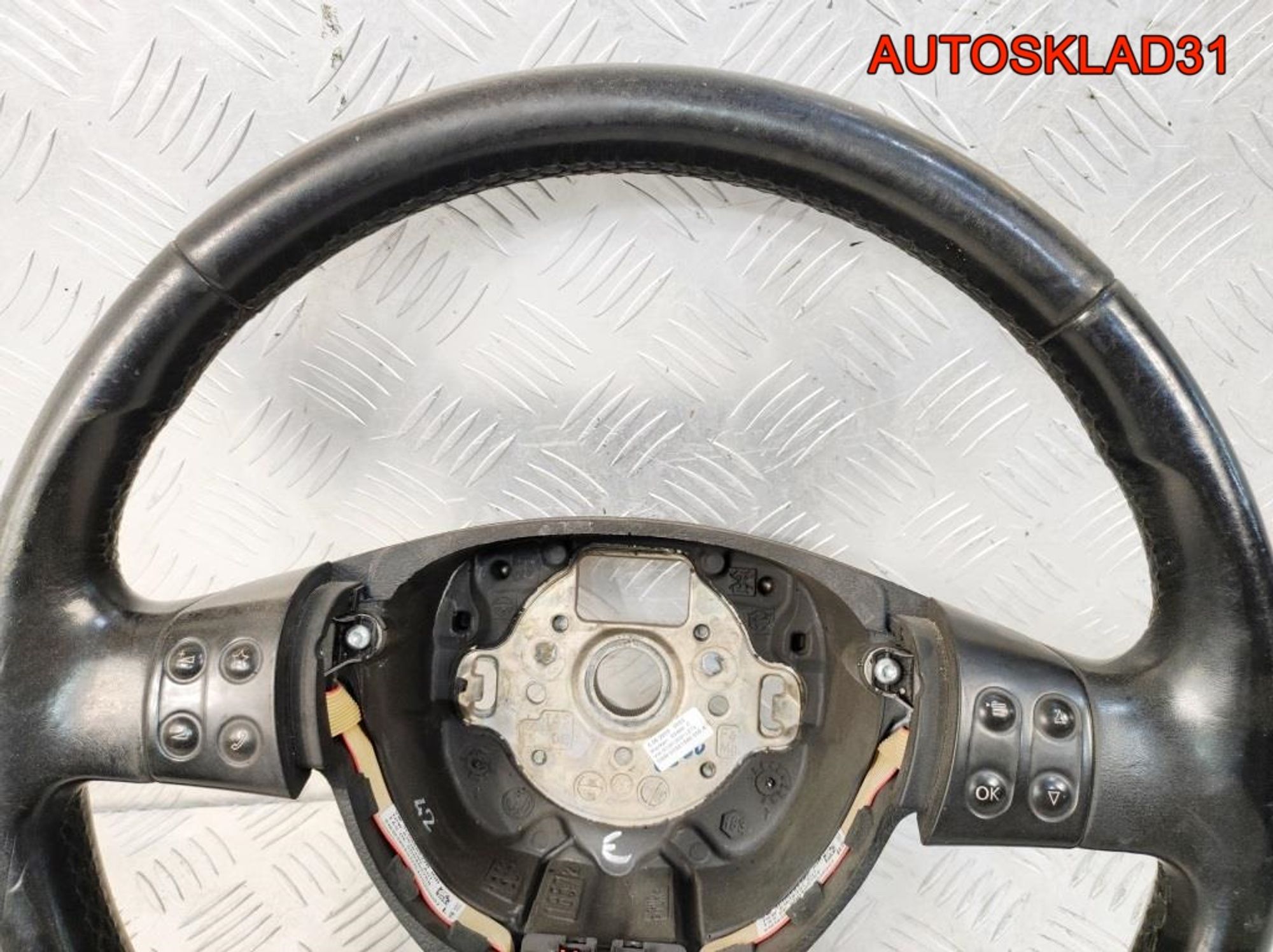 Рулевое колесо кожа VW Passat B6 3C0419091LE74, 4500 рублей, Дубовое