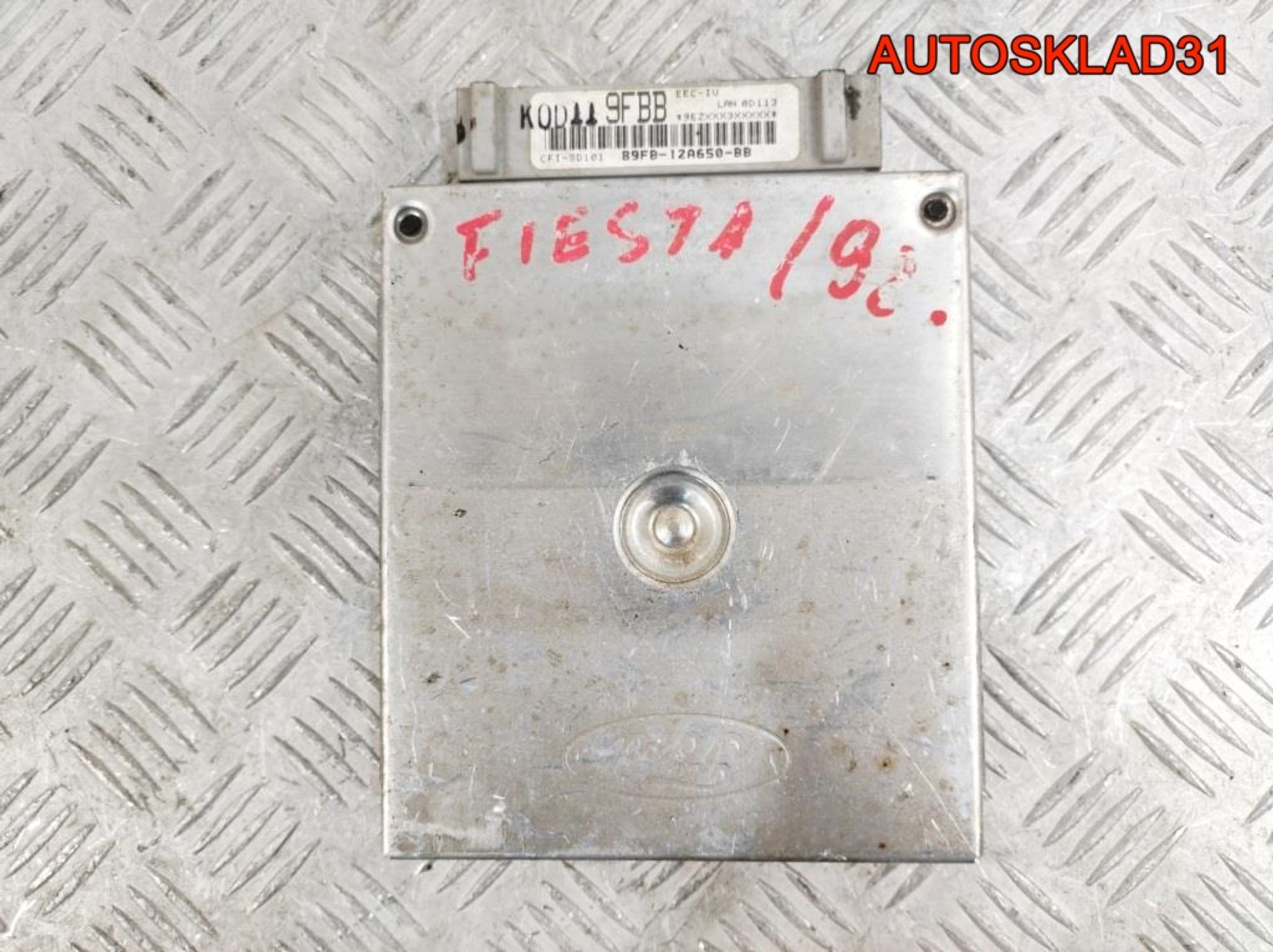 Блок ЭБУ Ford Fiesta 1,2 Бензин 89FB12A650BB, 2300 рублей, Дубовое