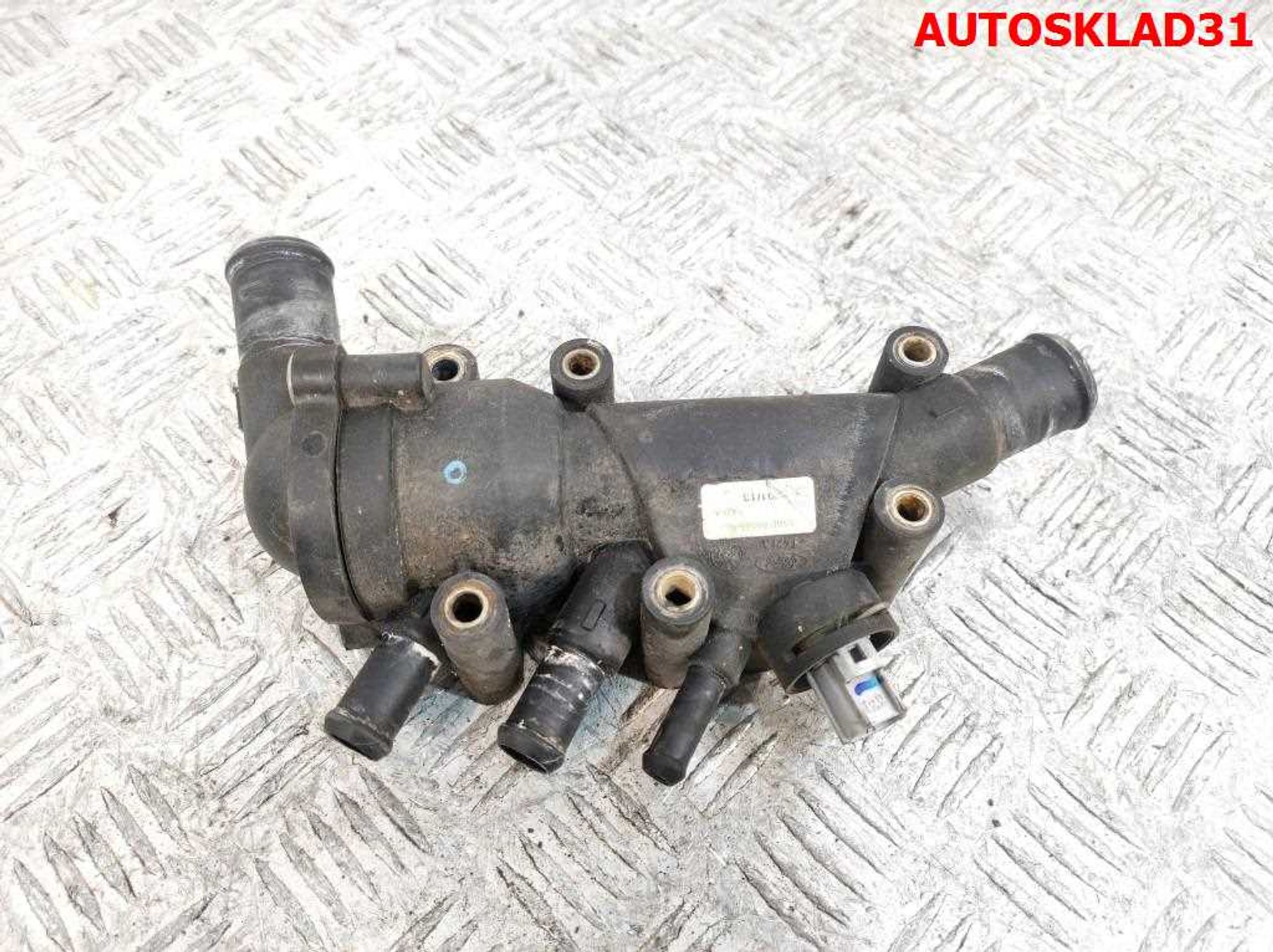 Корпус термостата Ford Focus 1 1,6 Бензин XS6E8A586AL, 600 рублей, Дубовое