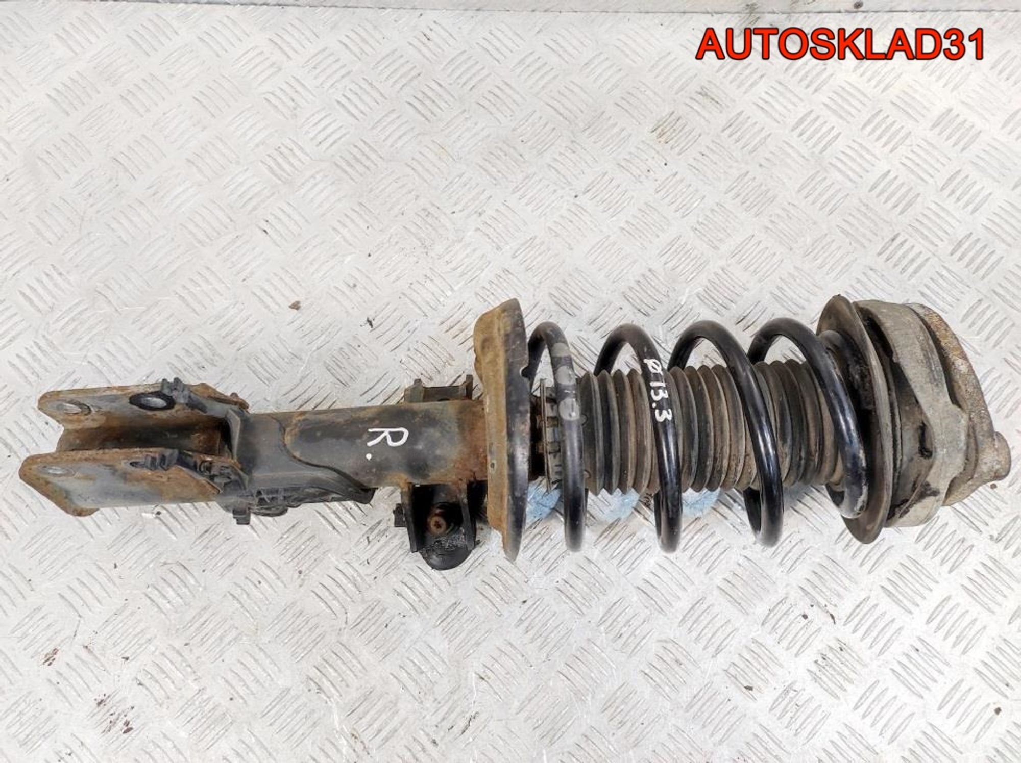 Амортизатор передний правый Mercedes GLK 2,2 651.912 A2043202738, 10000 рублей, Дубовое