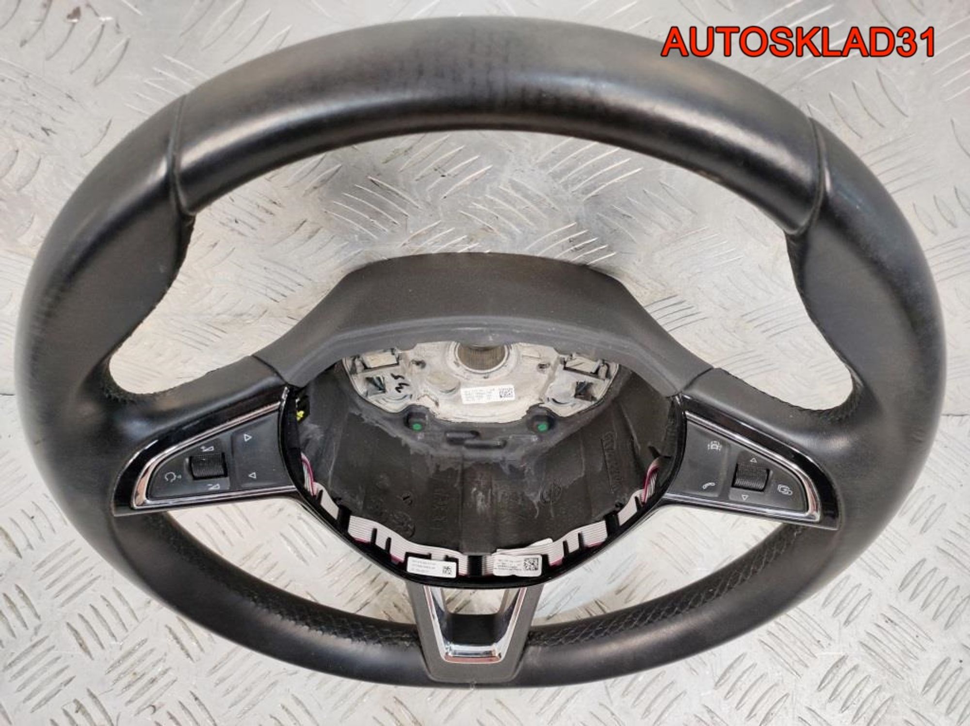 Рулевое колесо Кожа Skoda Rapid 3V0419091L, 15300 рублей, Дубовое