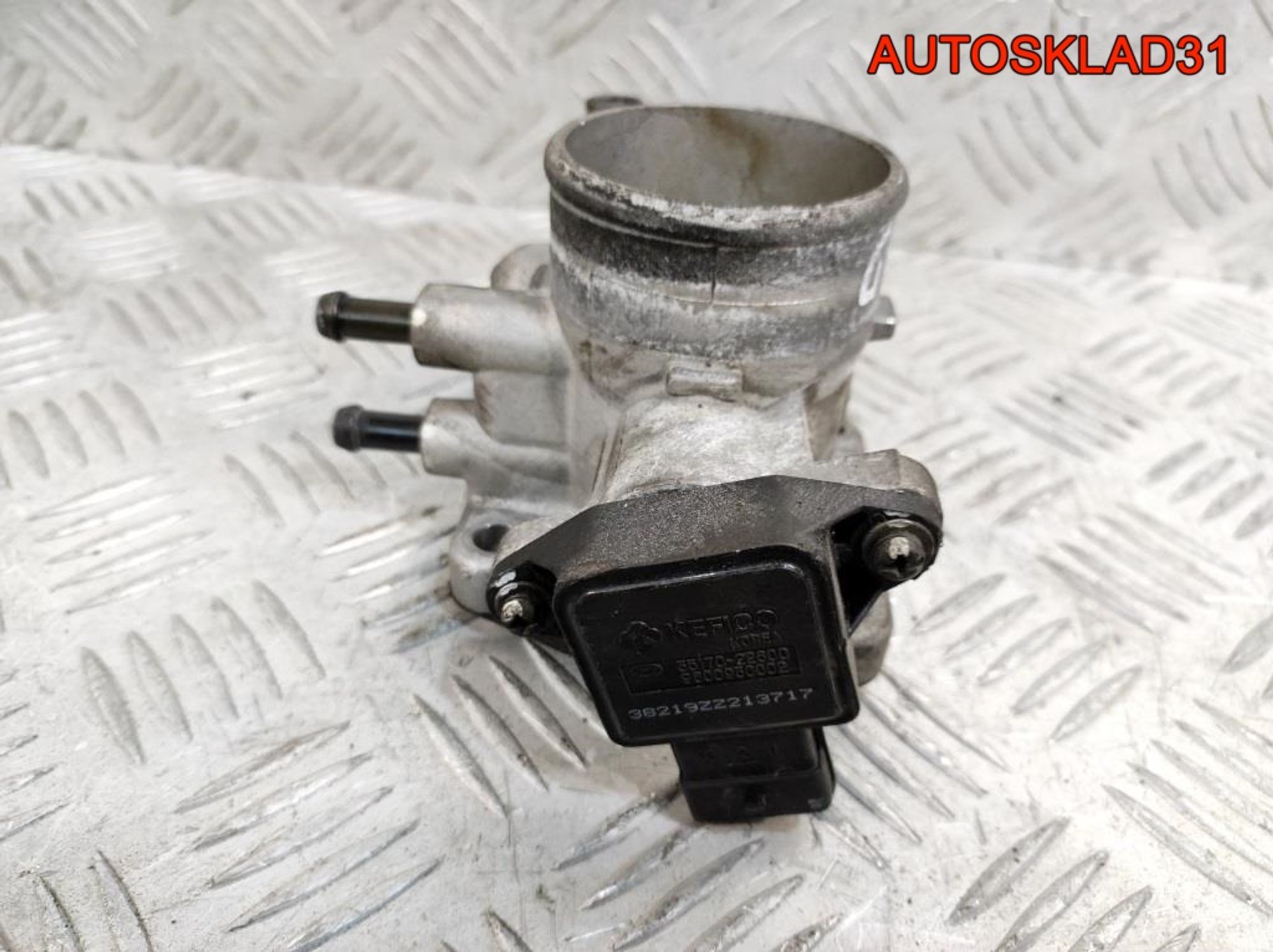 Дроссельная заслонка Hyundai Getz 1,3 G4EA 3510022700, 2300 рублей, Дубовое