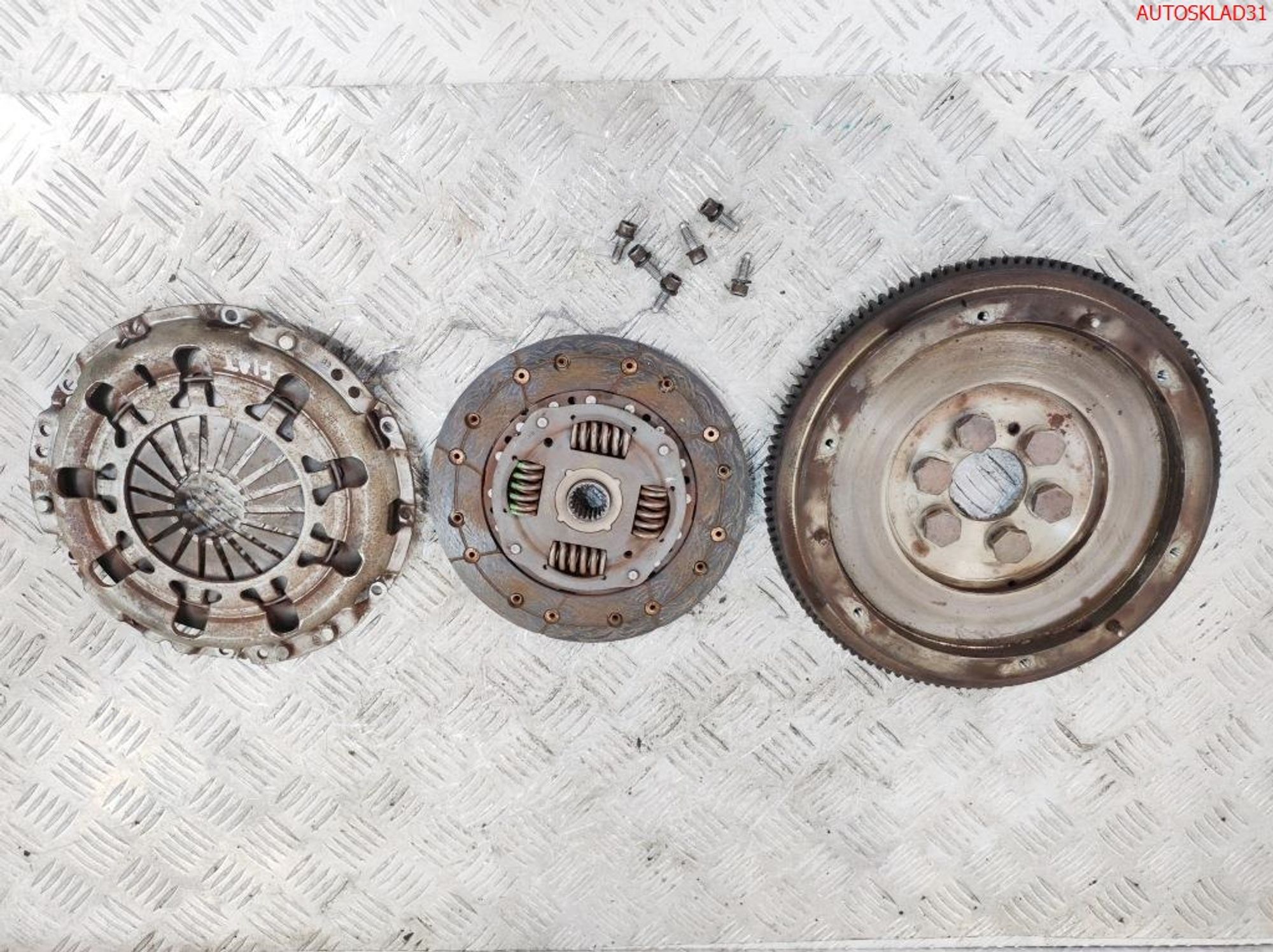 Комплект сцепления Fiat Doblo 1,9 Дизель 46438888, 5000 рублей, Дубовое