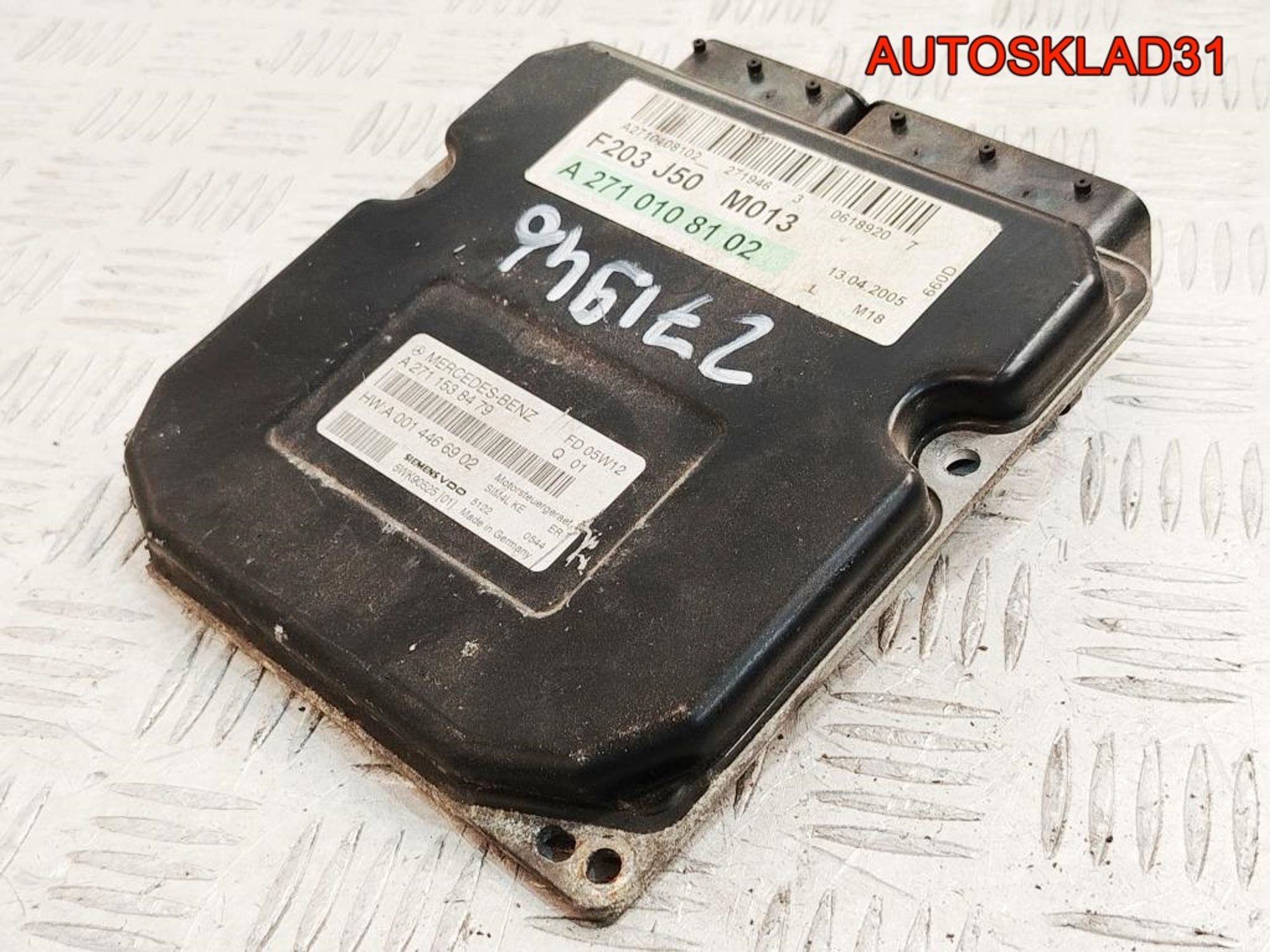 Блок ЭБУ Mercedes Benz W203 1,8 M271.946 Бензин A2711538479, 2500 рублей, Дубовое
