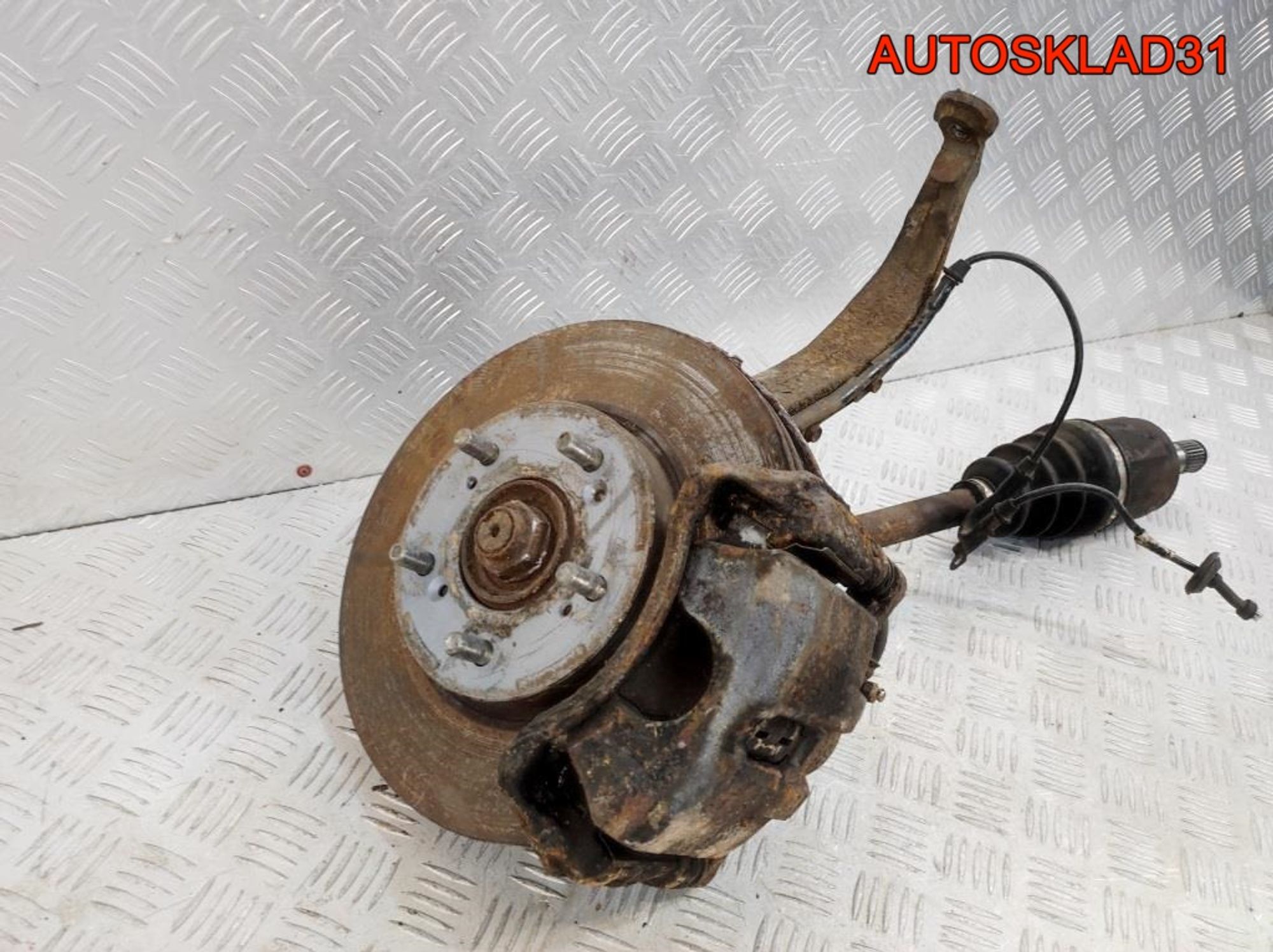 Кулак передний правый в сборе Honda Shuttle 2.3  F23A7, 7000 рублей, Дубовое