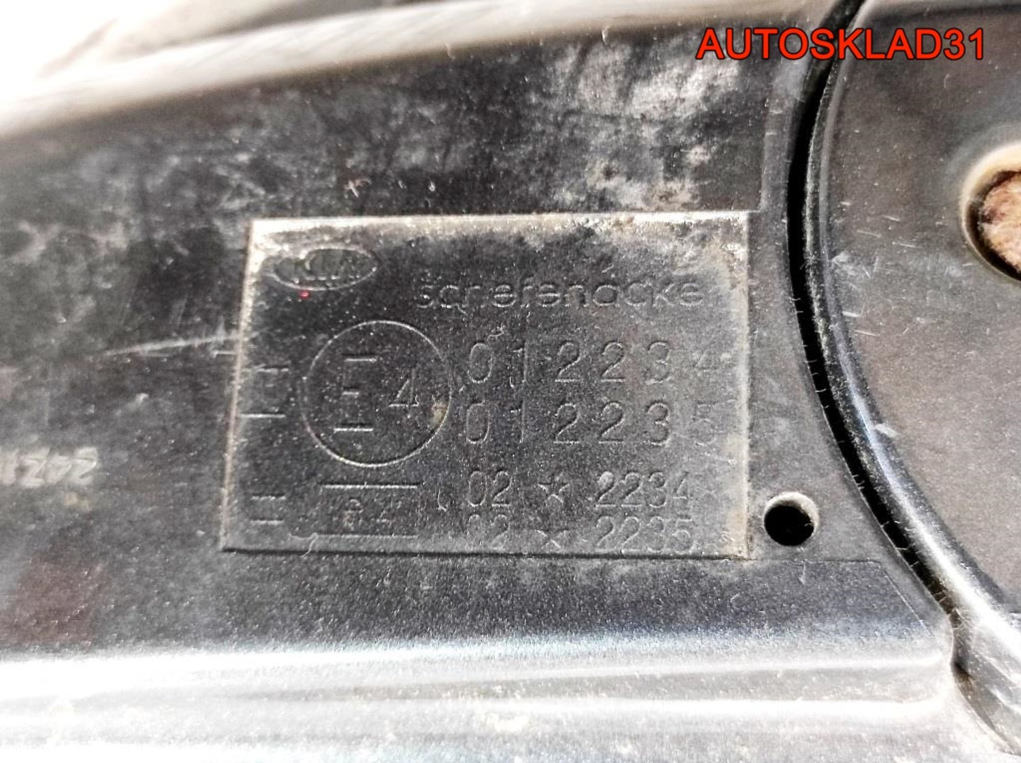 Зеркало правое Kia Cerato 1 876202F300, 4000 рублей, Дубовое