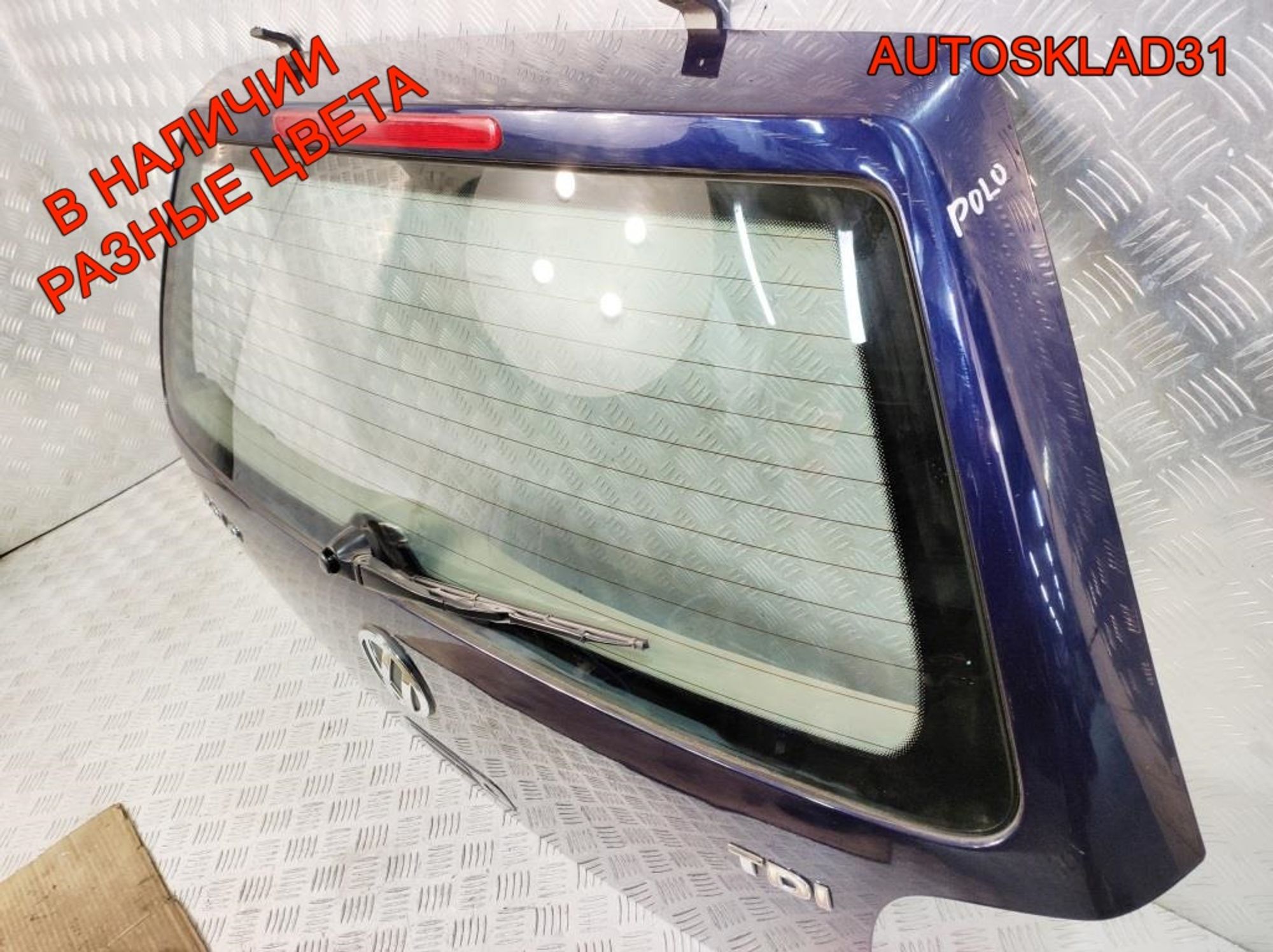 Дверь багажника в сборе VW Polo 3 6N0827025C Хетчбэк, 9000 рублей, Дубовое