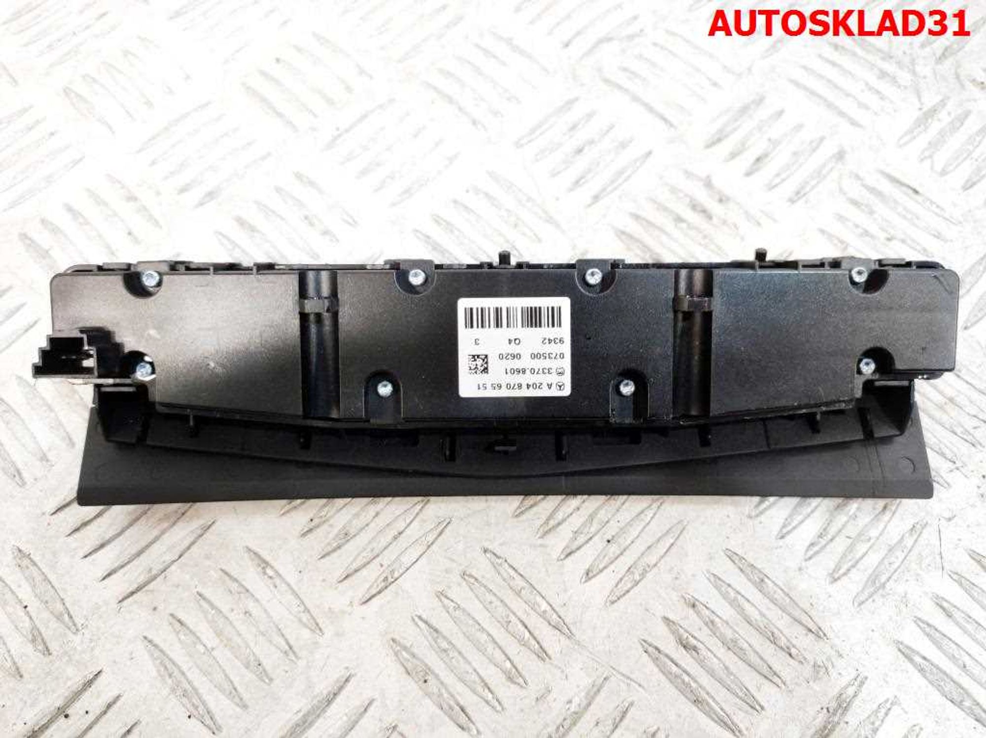 Блок кнопок Mercedes GLK X204 A2048706551, 12000 рублей, Дубовое