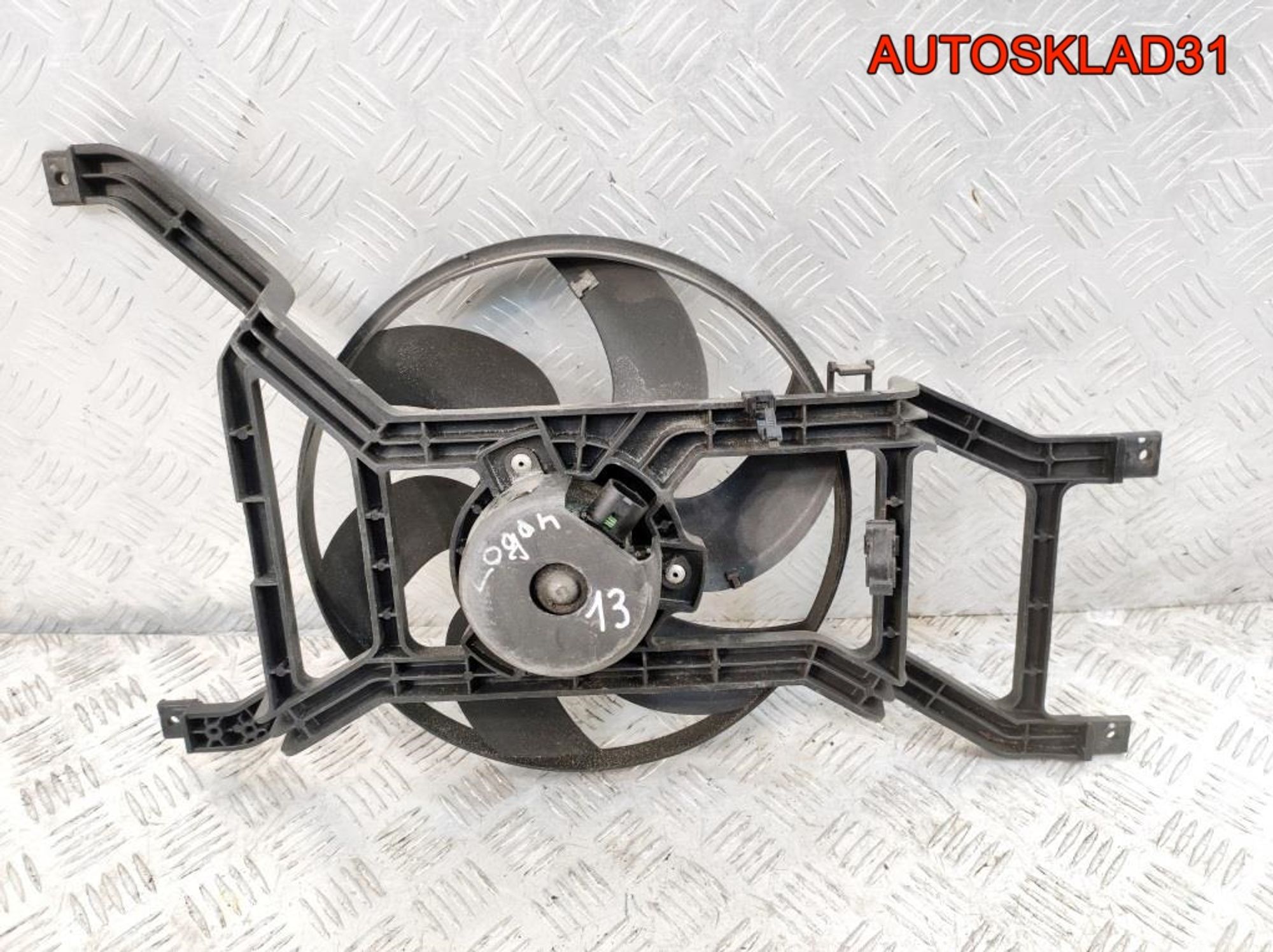 Вентилятор радиатора Renault Logan 1 8200702956, 4000 рублей, Дубовое