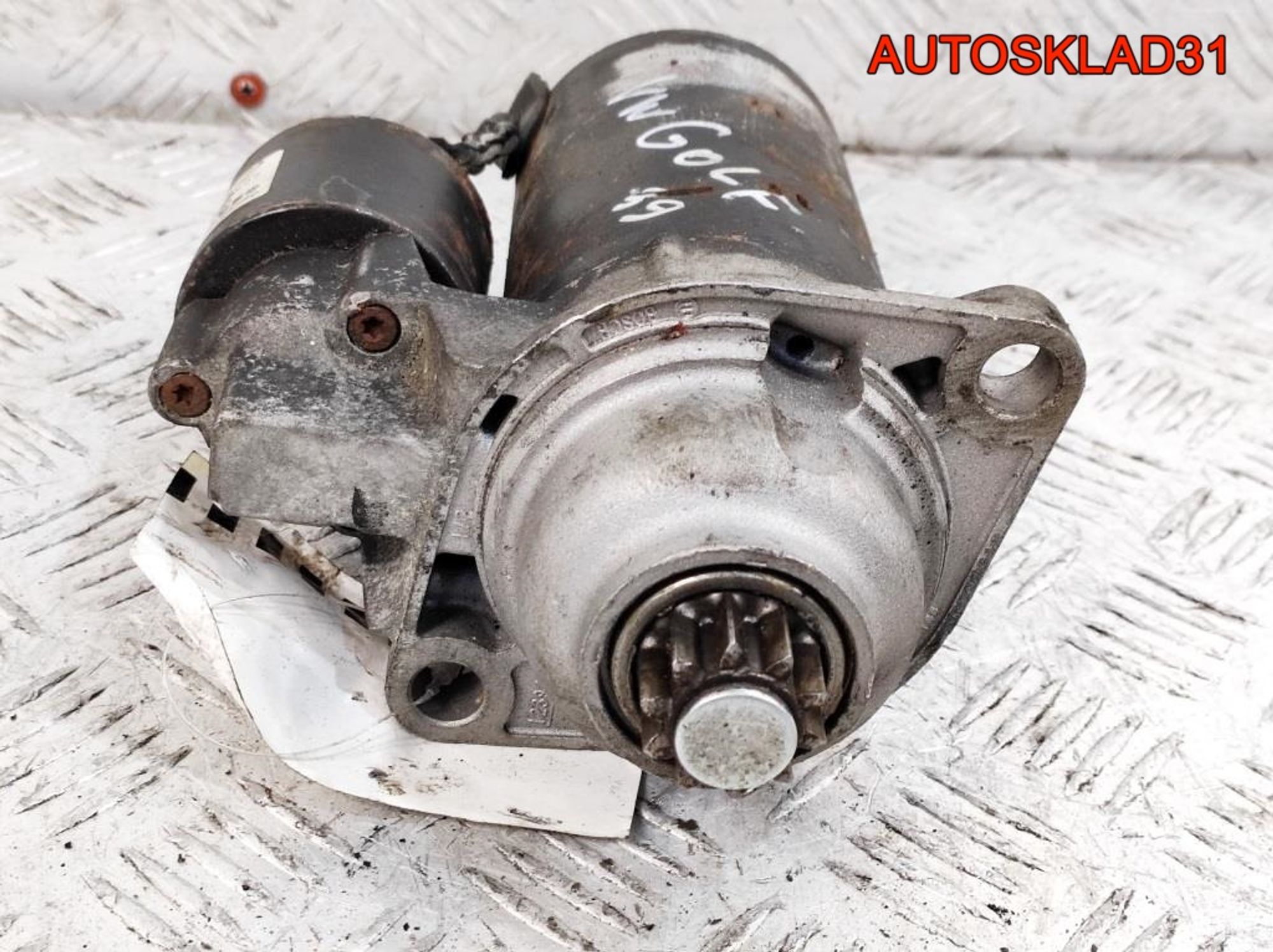 Стартер VW Golf 4 1,9 Дизель 02A911023R, 4500 рублей, Дубовое