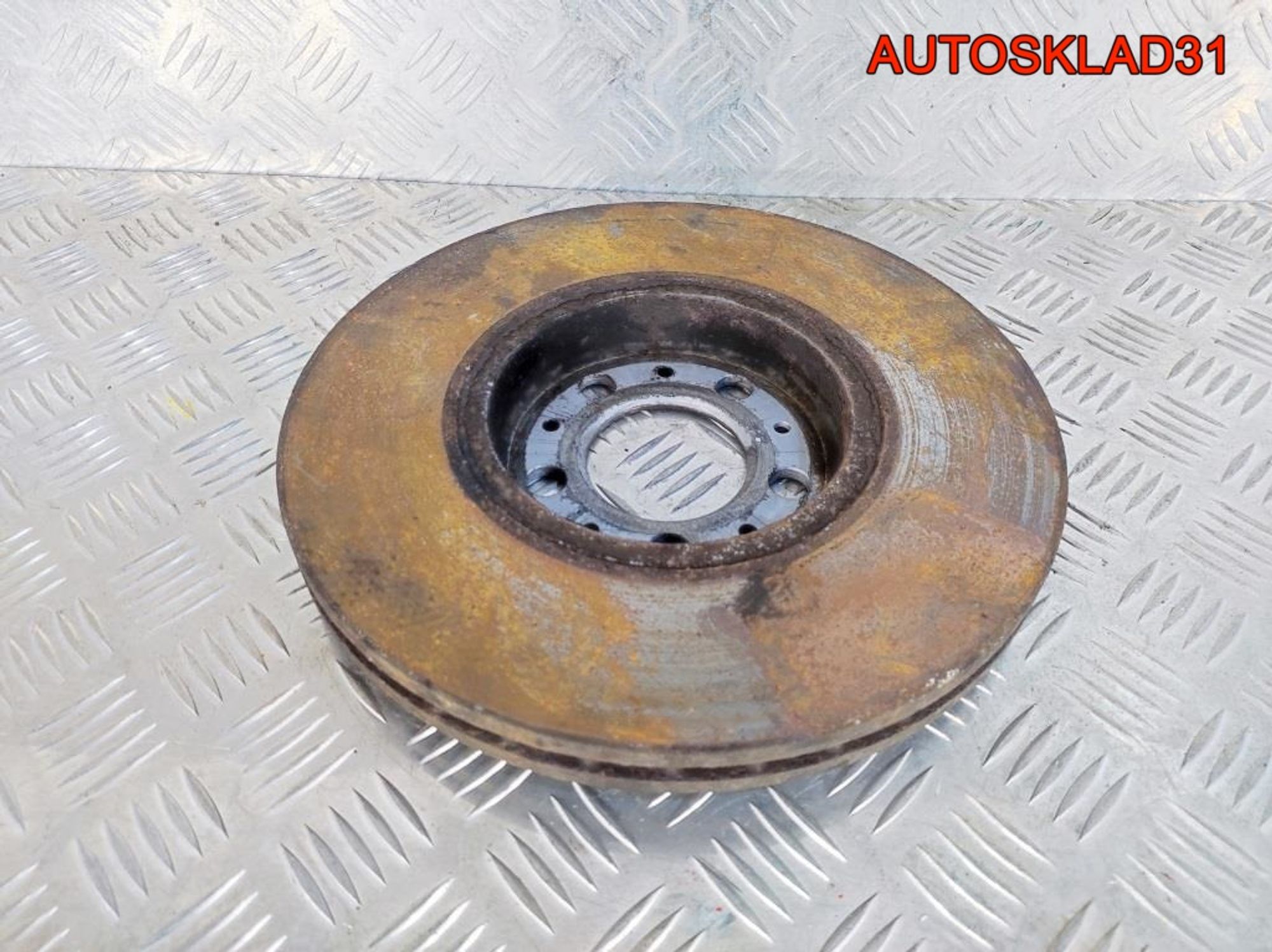 Диск тормозной передний Volkswagen Polo 6R0615301A, 1300 рублей, Дубовое