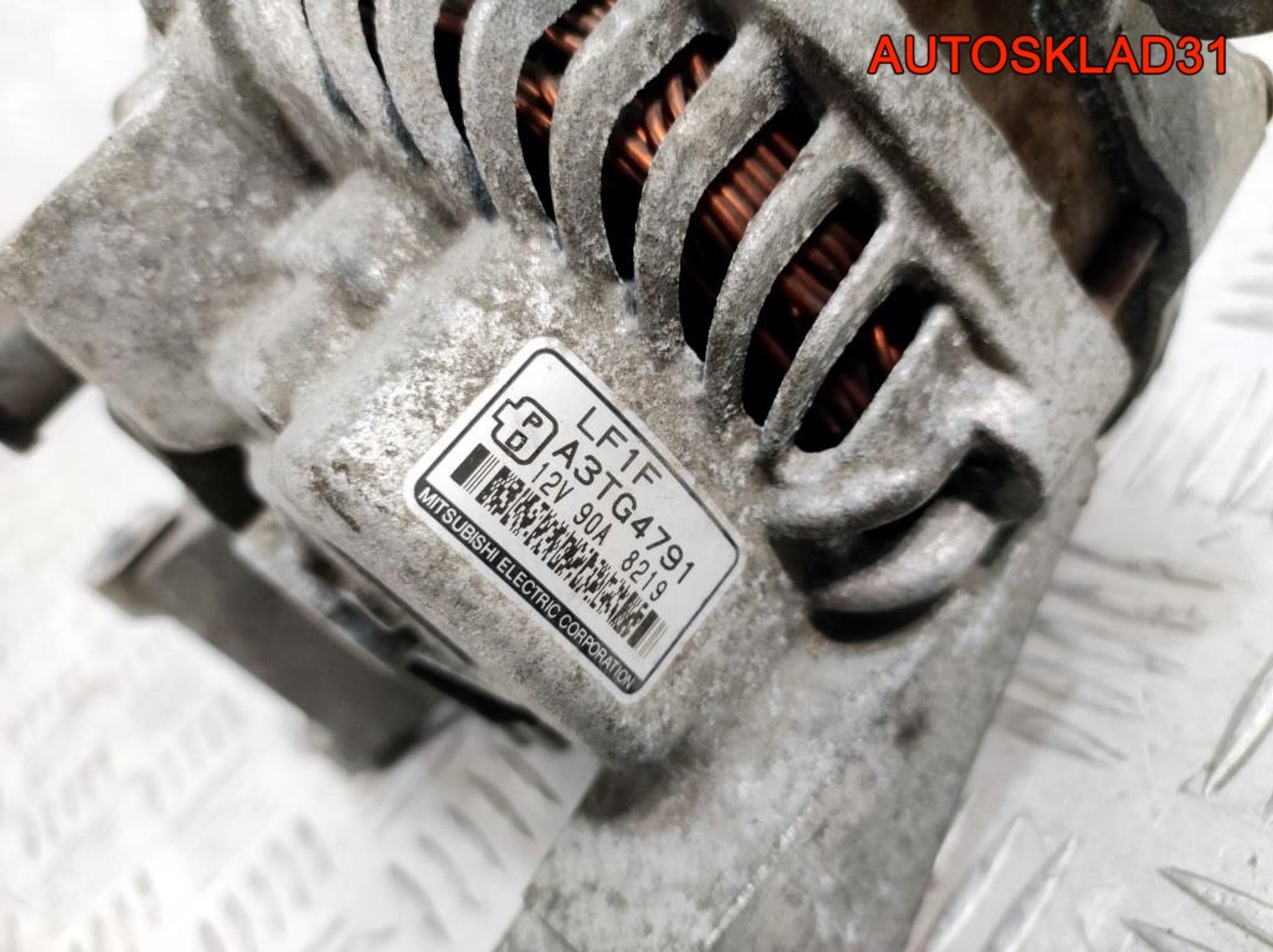 Генератор 90A Mazda 3 BK 2,0 LF Бензин A3TG4791, 8000 рублей, Дубовое