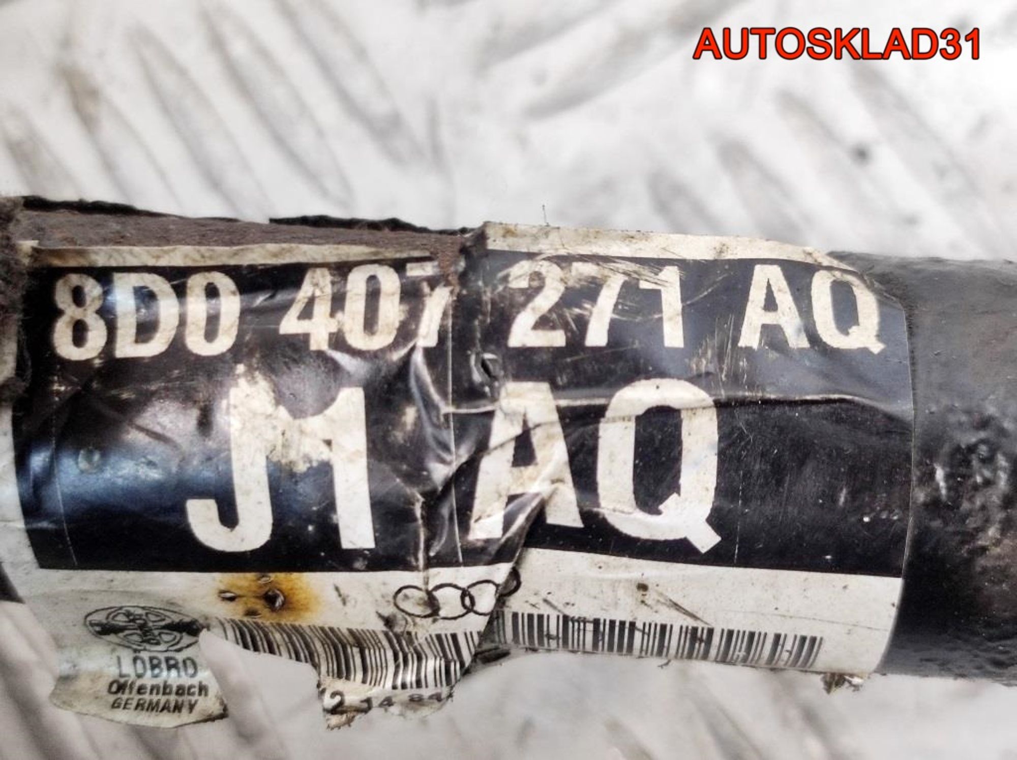 Привод перед левый VW Passat B5 МКПП 8D0407271AQ, 4100 рублей, Дубовое