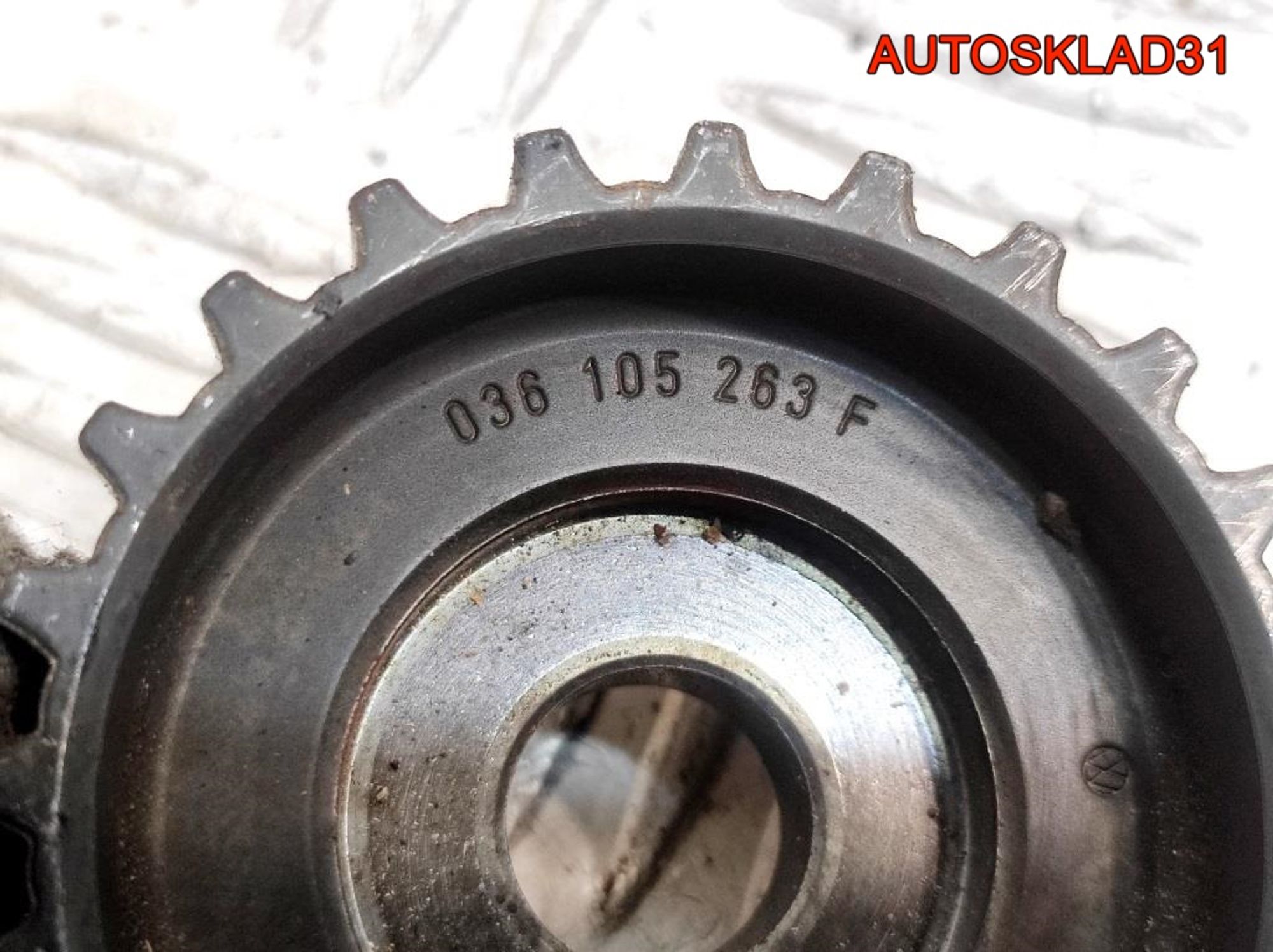 Шестерня коленвала VW Golf 4 1,4 AKQ Бензин 036105263F, 2000 рублей, Дубовое