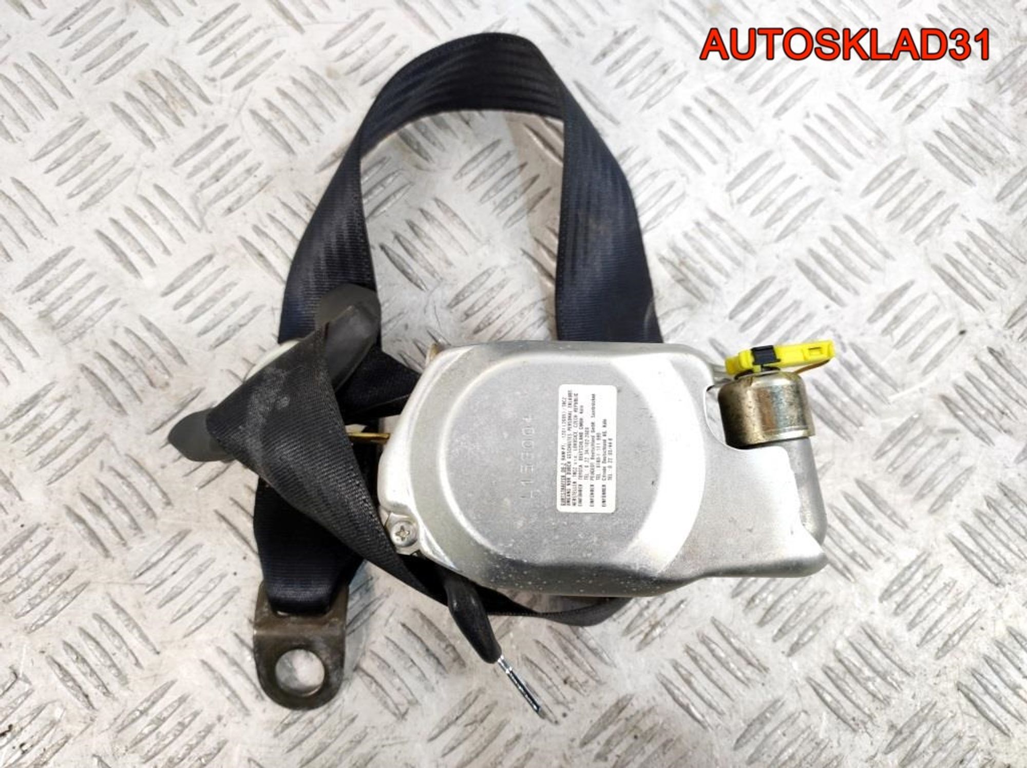 Ремень безопасности передний левый Toyota Aygo 7P2190P, 2500 рублей, Дубовое