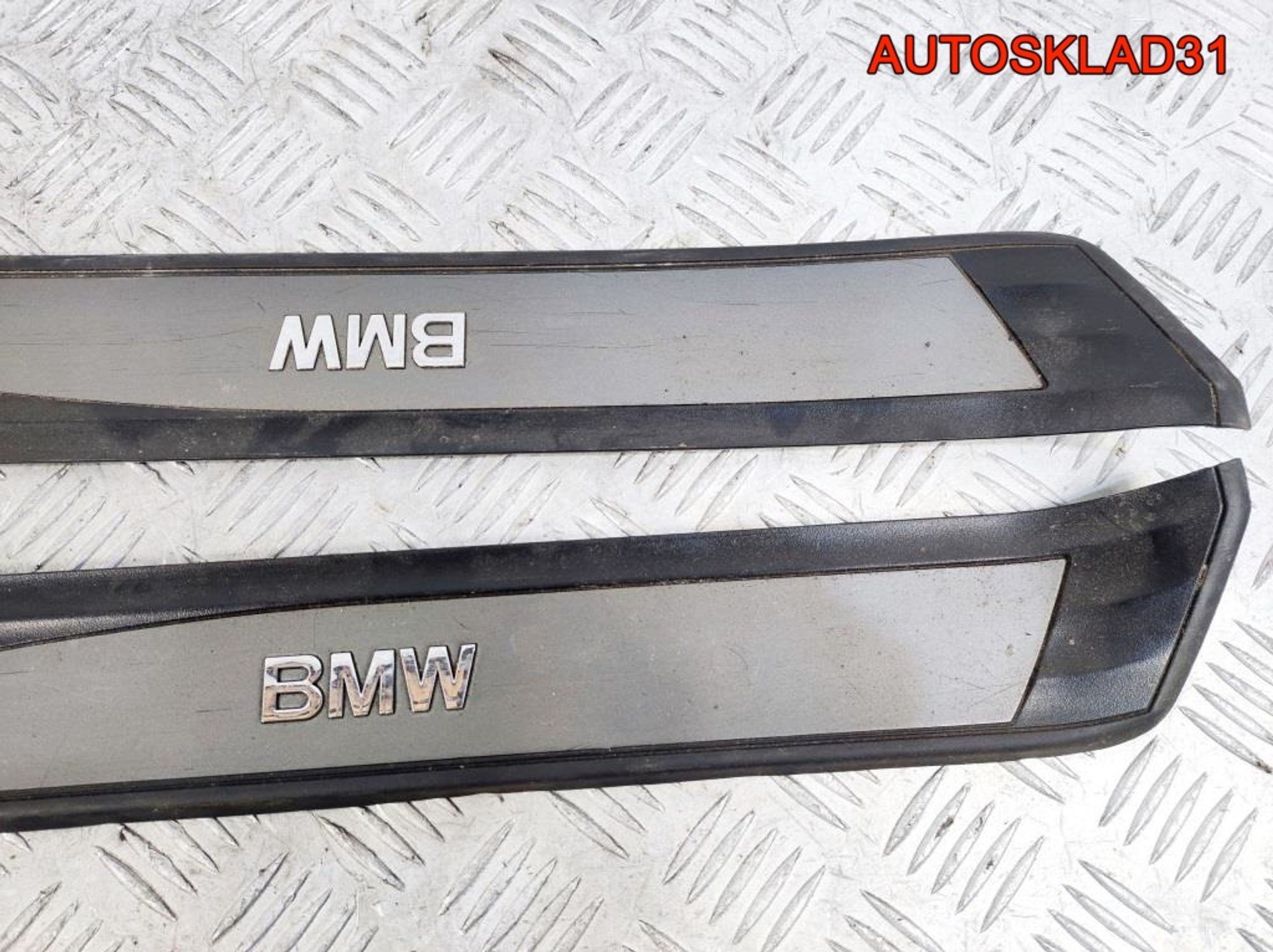 Накладка на порог передняя BMW E60 51477034303, 1700 рублей, Дубовое
