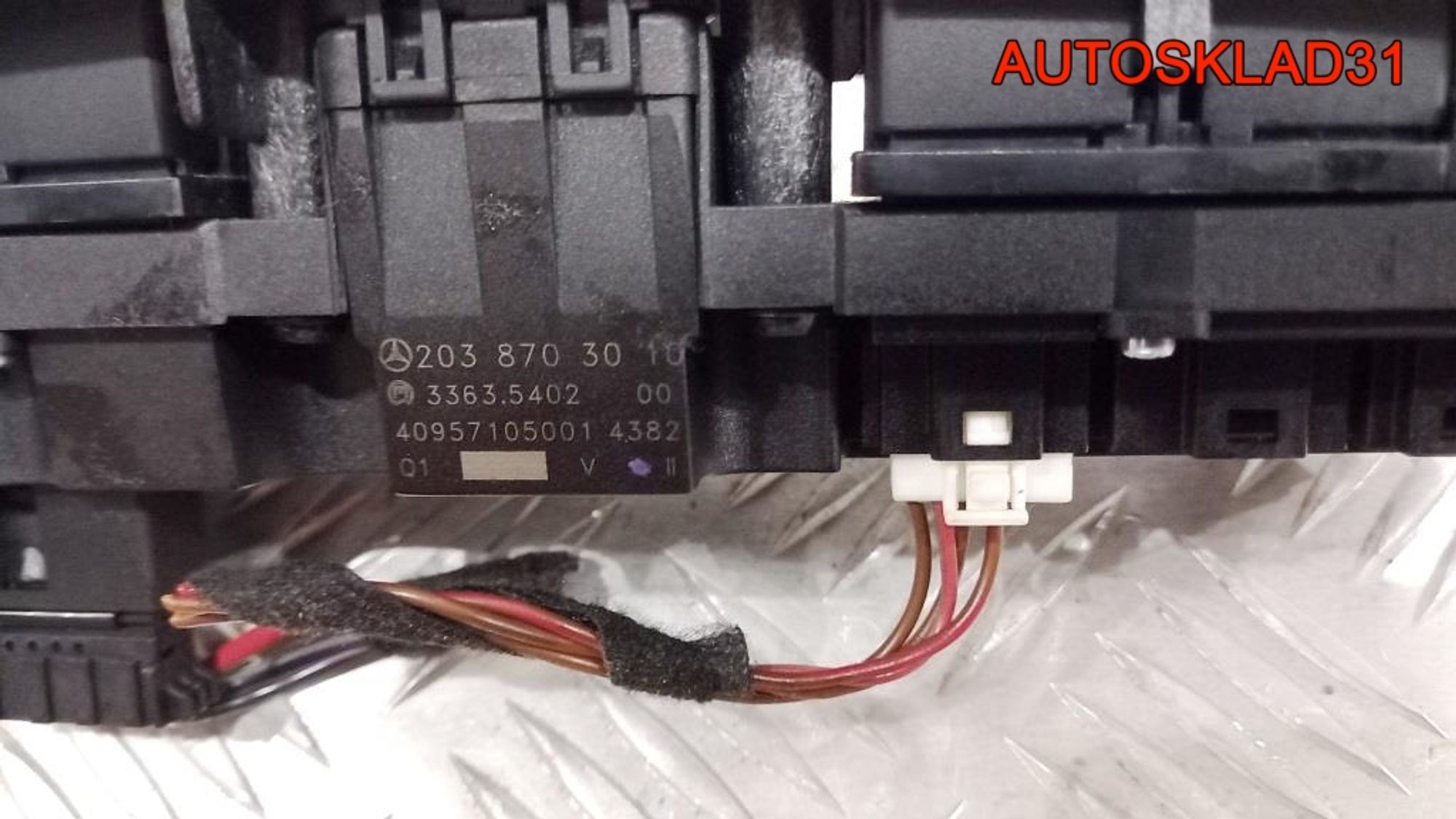 Блок кнопок Mercedes Benz W203 A2038703010, 1500 рублей, Дубовое