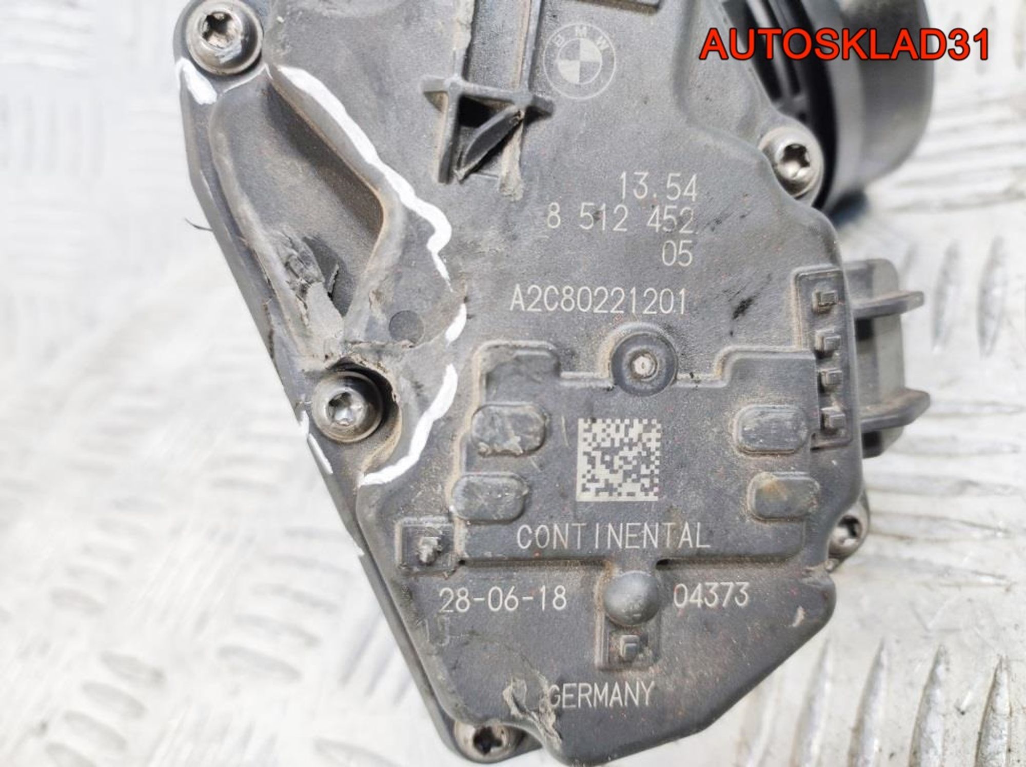 Заслонка дроссельная BMW F30 B47D20 13548512452, 1700 рублей, Дубовое