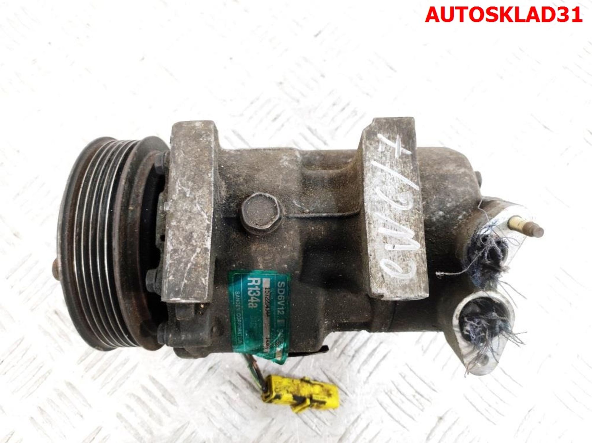 Компрессор кондиционера Citroen C5 1,8 EW6/7 Бензин SD6V12, 6000 рублей, Дубовое