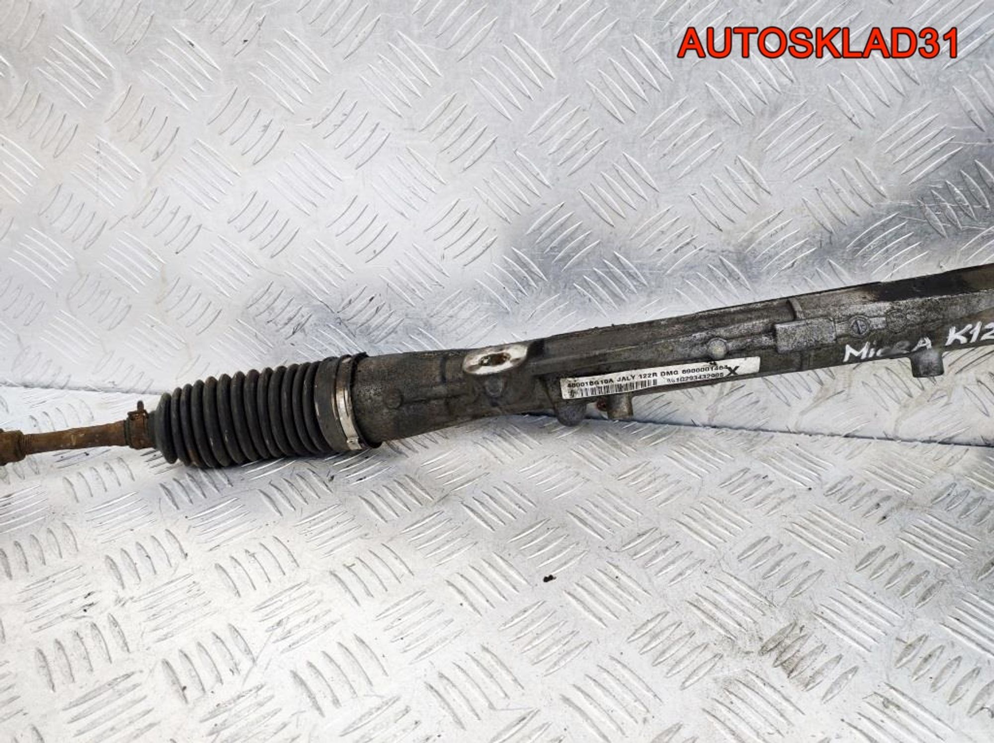 Рейка рулевая Nissan Micra K12E 48001BG10A, 9000 рублей, Дубовое