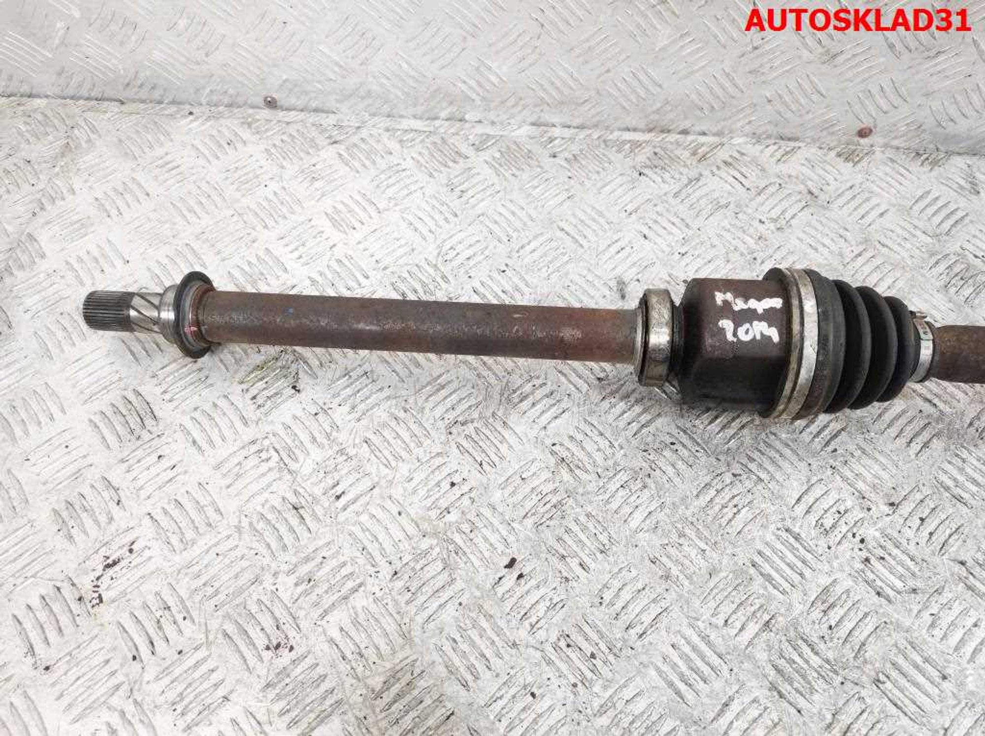 Полуось передняя правая Renault Megane 3 K9K 837 Дизель АКПП Робот, 7000 рублей, Дубовое
