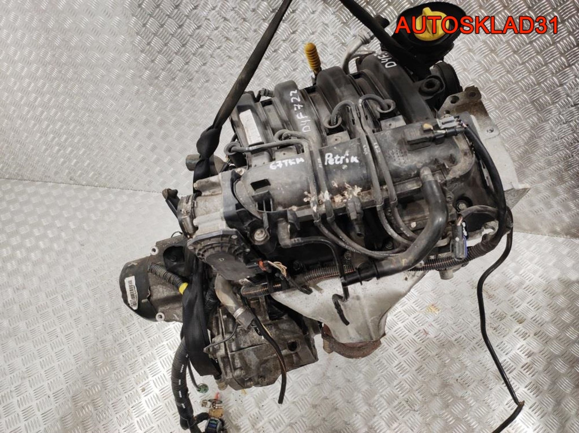 Двигатель D4F 722 Renault Clio 3 1.2 Бензин, 27000 рублей, Дубовое