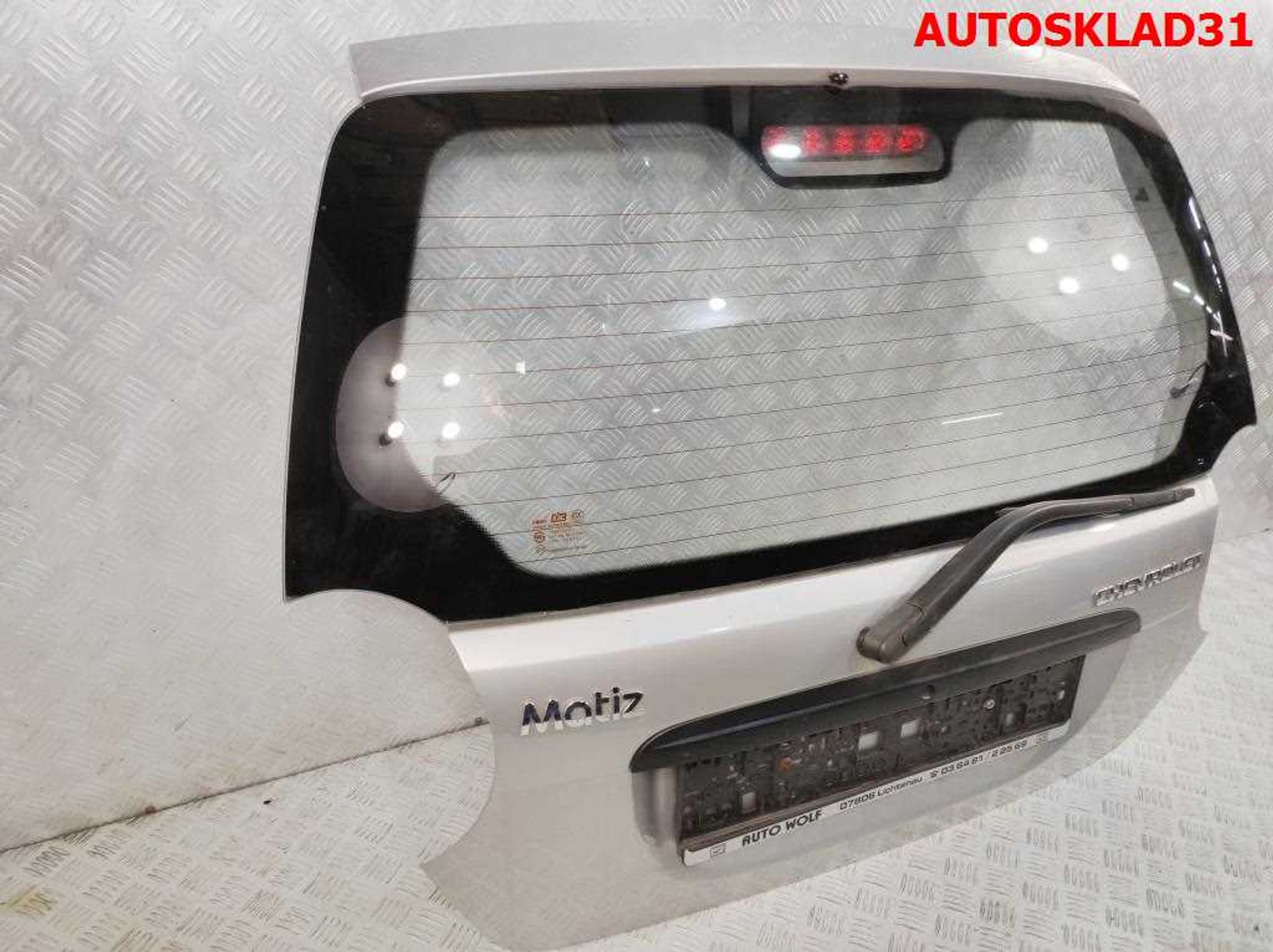 Дверь багажника Chevrolet Matiz 2 96601702, 7500 рублей, Дубовое