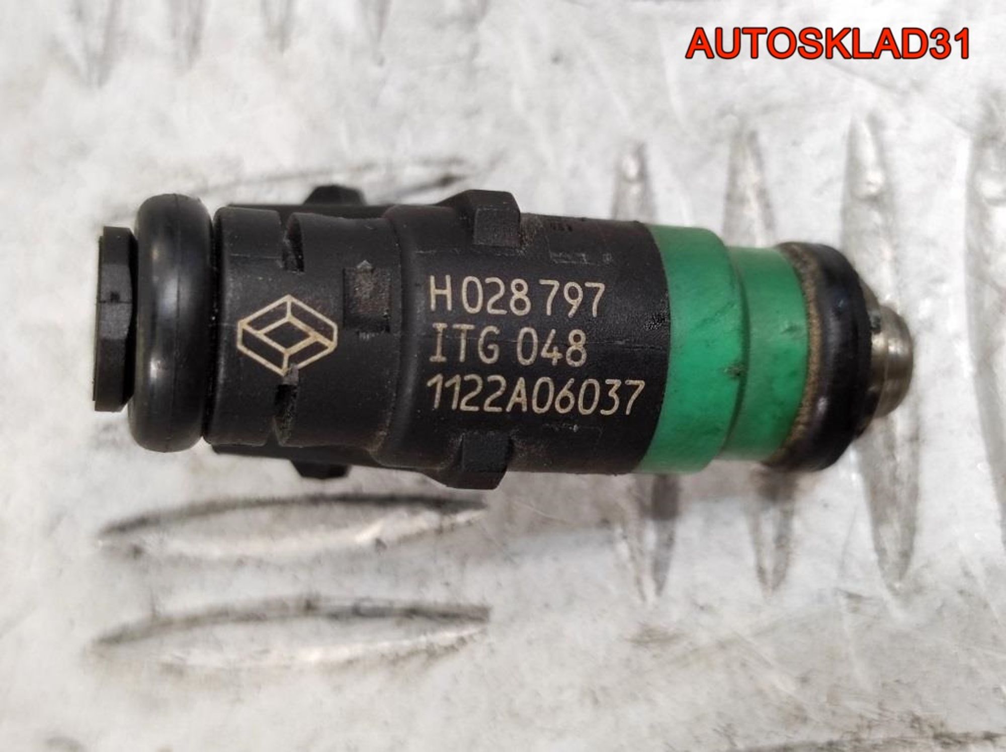 Форсунка топливная Renault Kangoo 1 1.4 E7J634 H028797, 500 рублей, Дубовое