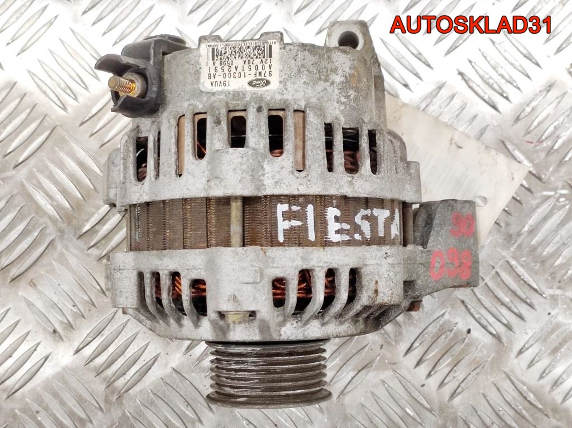 Генератор 70A Ford Fiesta 97MF10300AB Бензин (Р), 4000 рублей, Дубовое