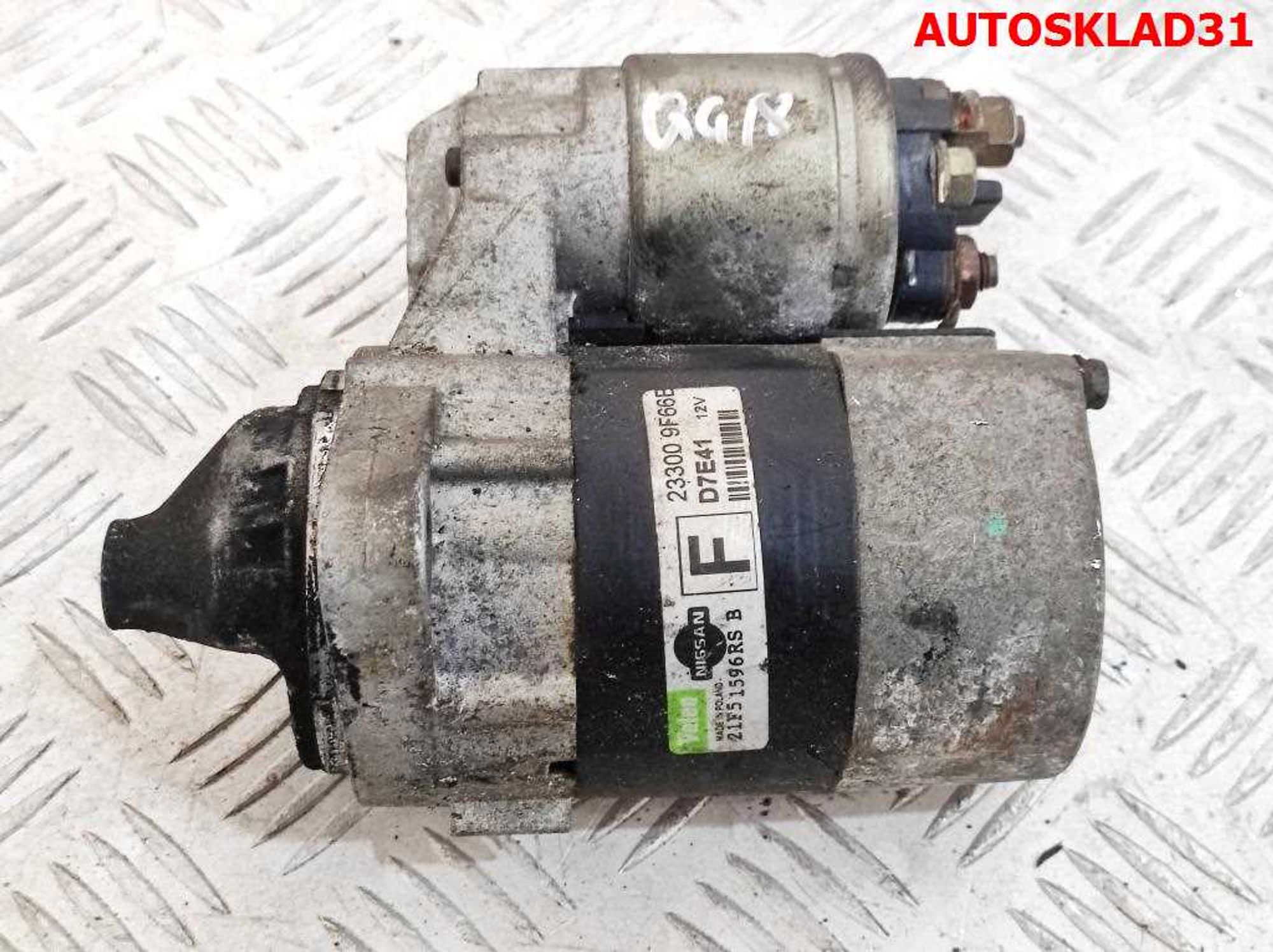 Стартер Nissan Almera N16 1,8 QG18 Бензин 233009F66B, 3500 рублей, Дубовое