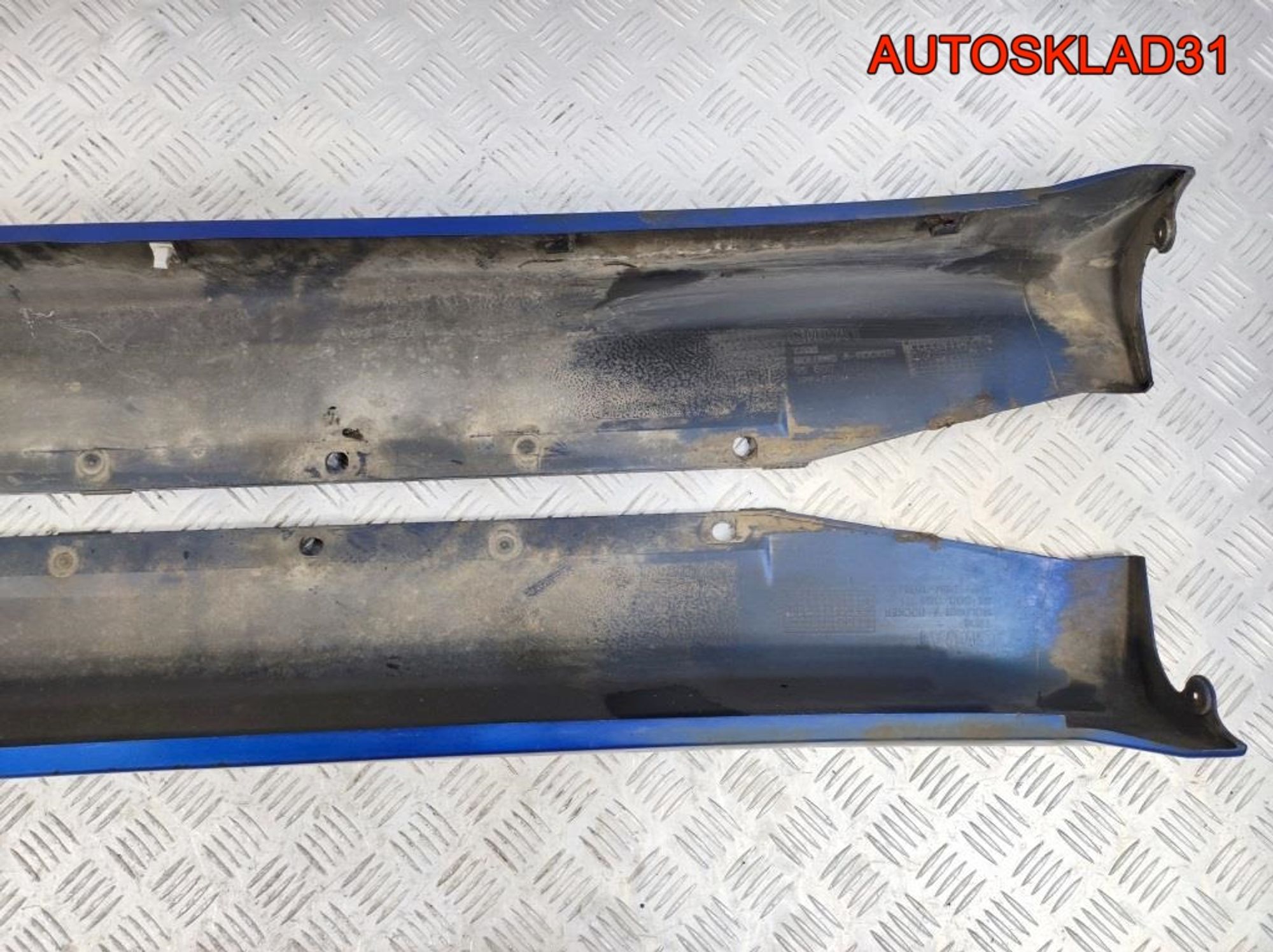 Накладка на порог Комплект Daewoo Kalos 96600363, 3300 рублей, Дубовое