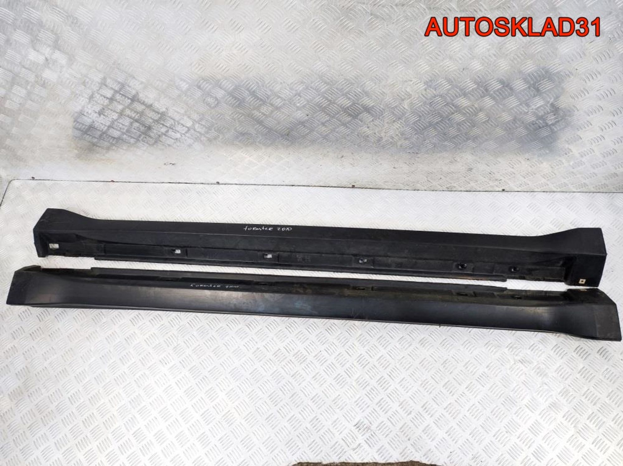 Накладка на порог Комплект Subaru Forester S12, 4100 рублей, Дубовое