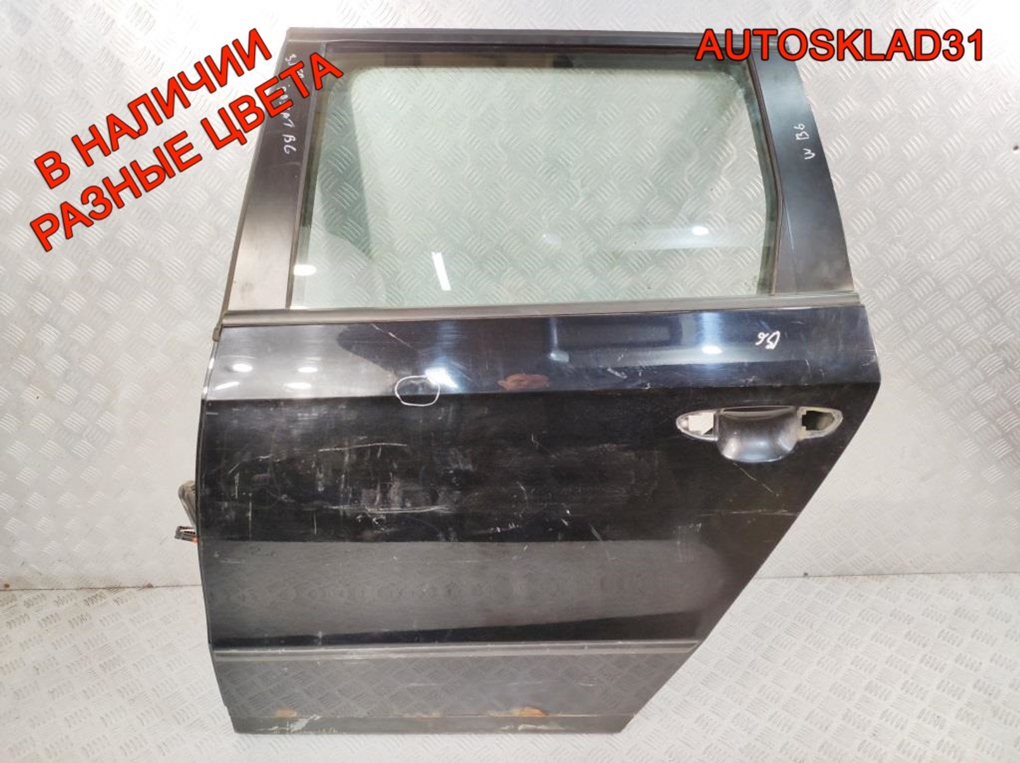 Дверь задняя левая Голая VW Passat B6 3C9833055F Универсал, 8000 рублей, Дубовое