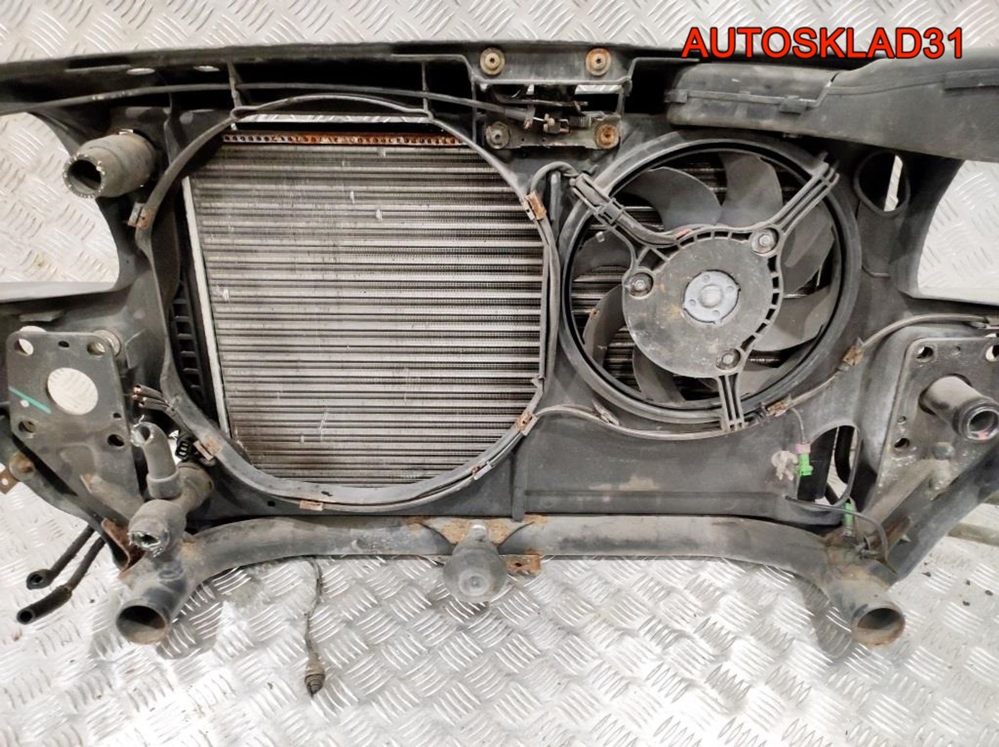 Панель передняя в сборе Audi A4 B5 Дорест 8D0805594, 15000 рублей, Дубовое