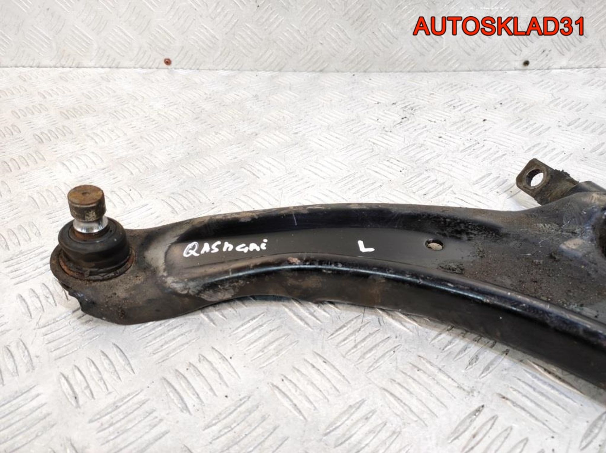 Рычаг передний левый нижний Nissan Qashqai J10, 2100 рублей, Дубовое