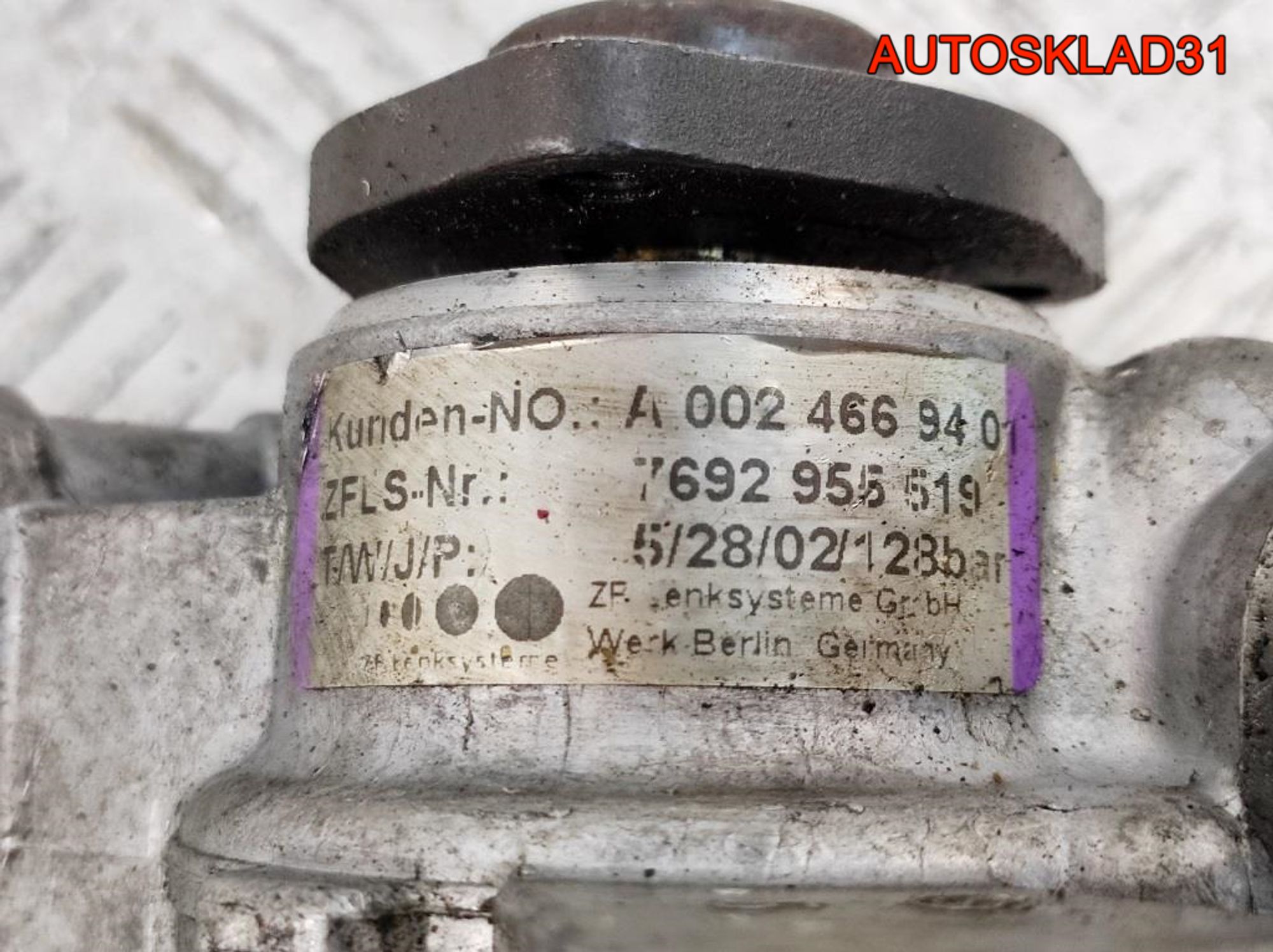 Насос гидроусилителя Mercedes Benz W203 A0024669401, 4100 рублей, Дубовое