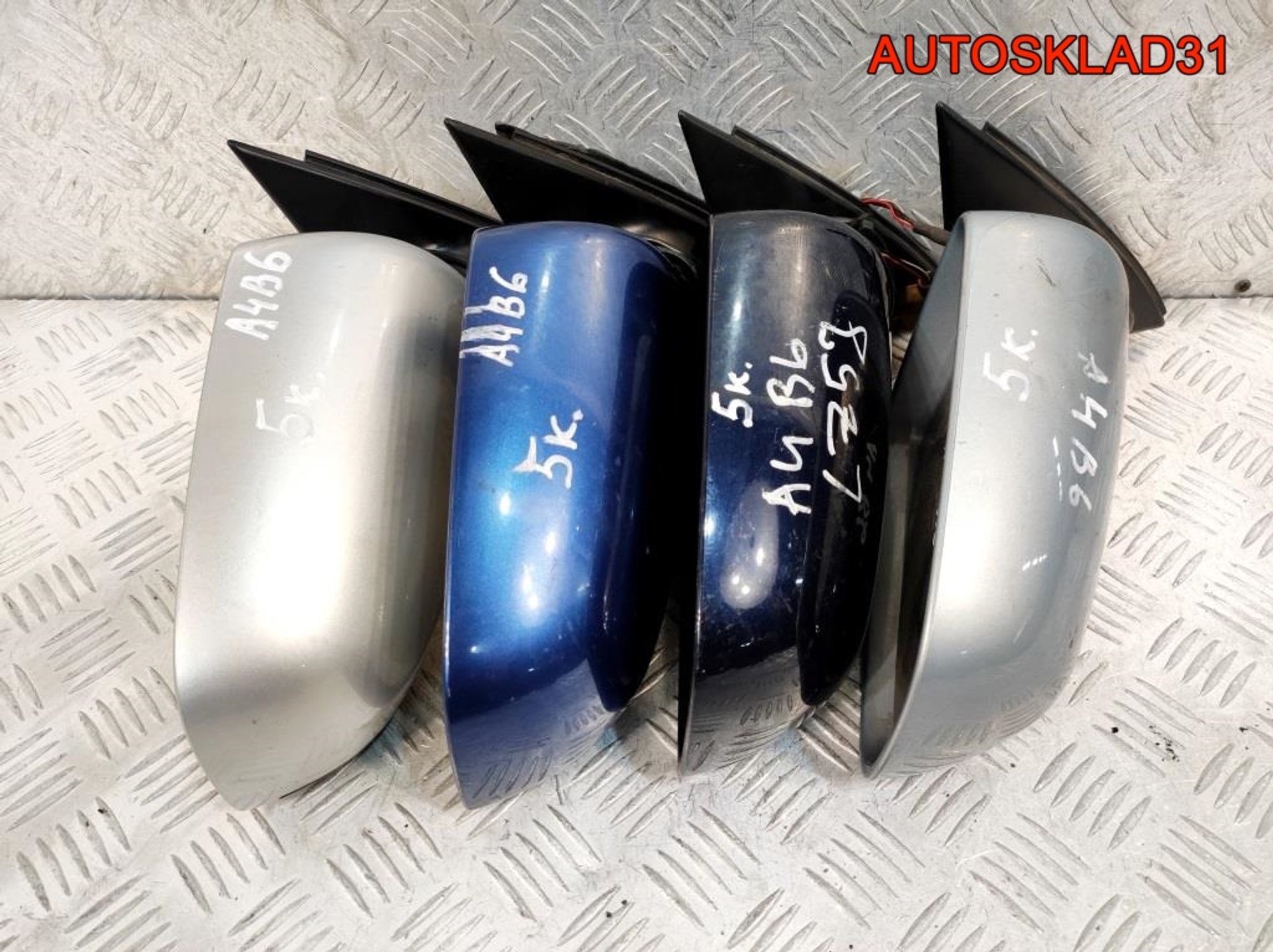 Зеркало правое 5 контактов Audi A4 B6 8E1858532AA, 2700 рублей, Дубовое