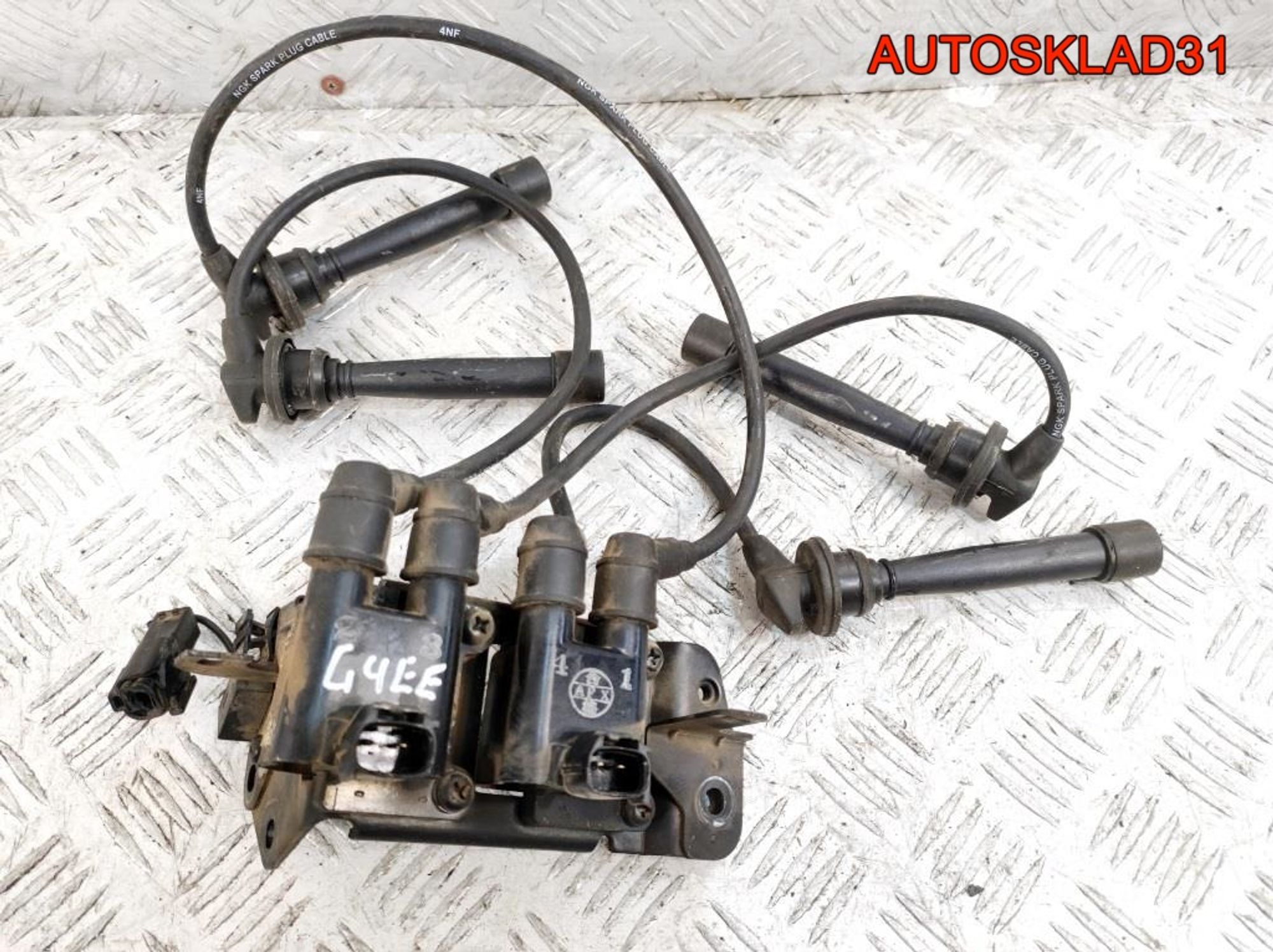 Катушка зажигания Kia Rio 2 1,4 G4EE Бензин 2730126600, 2000 рублей, Дубовое