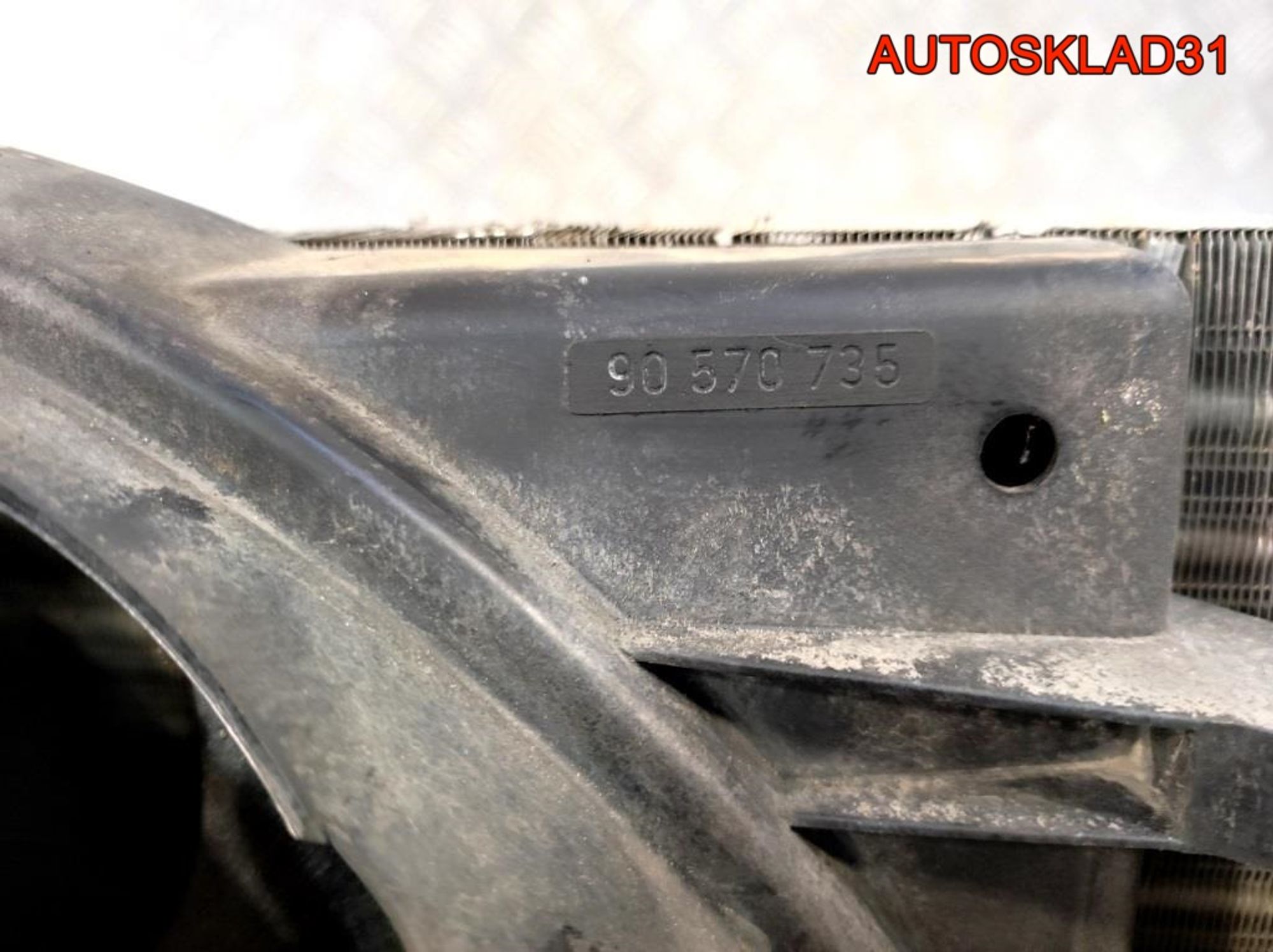 Кассета радиаторов Opel Zafira A 2107996 Бензин, 6500 рублей, Дубовое