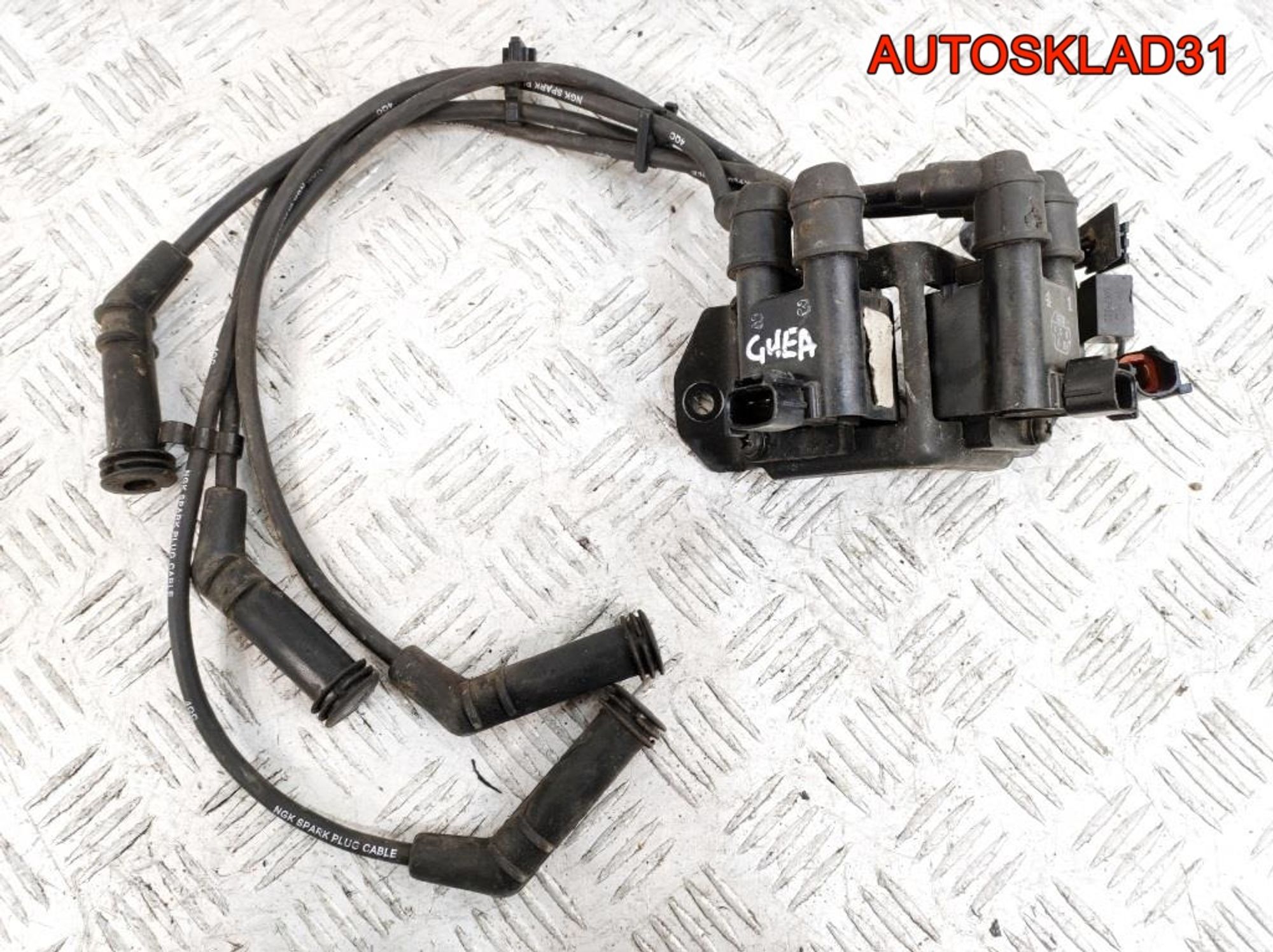 Катушка зажигания Hyundai Getz 1 1,3 G4EA, 2000 рублей, Дубовое