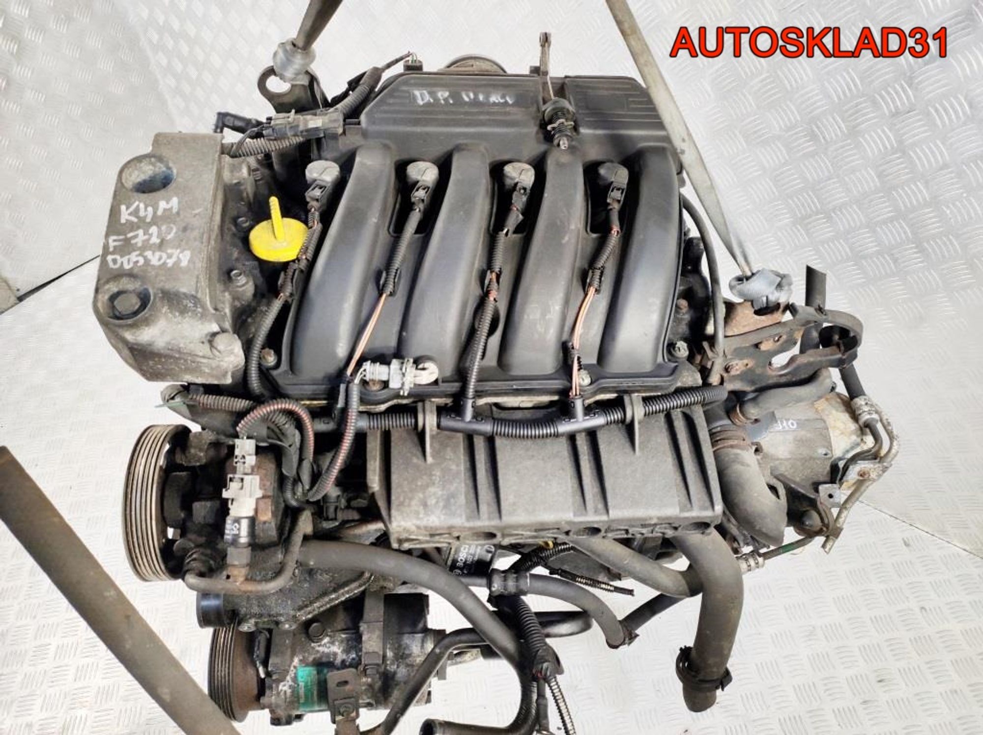 Двигатель K4M 720 Renault Laguna 1 1.6 Бензин, 70000 рублей, Дубовое