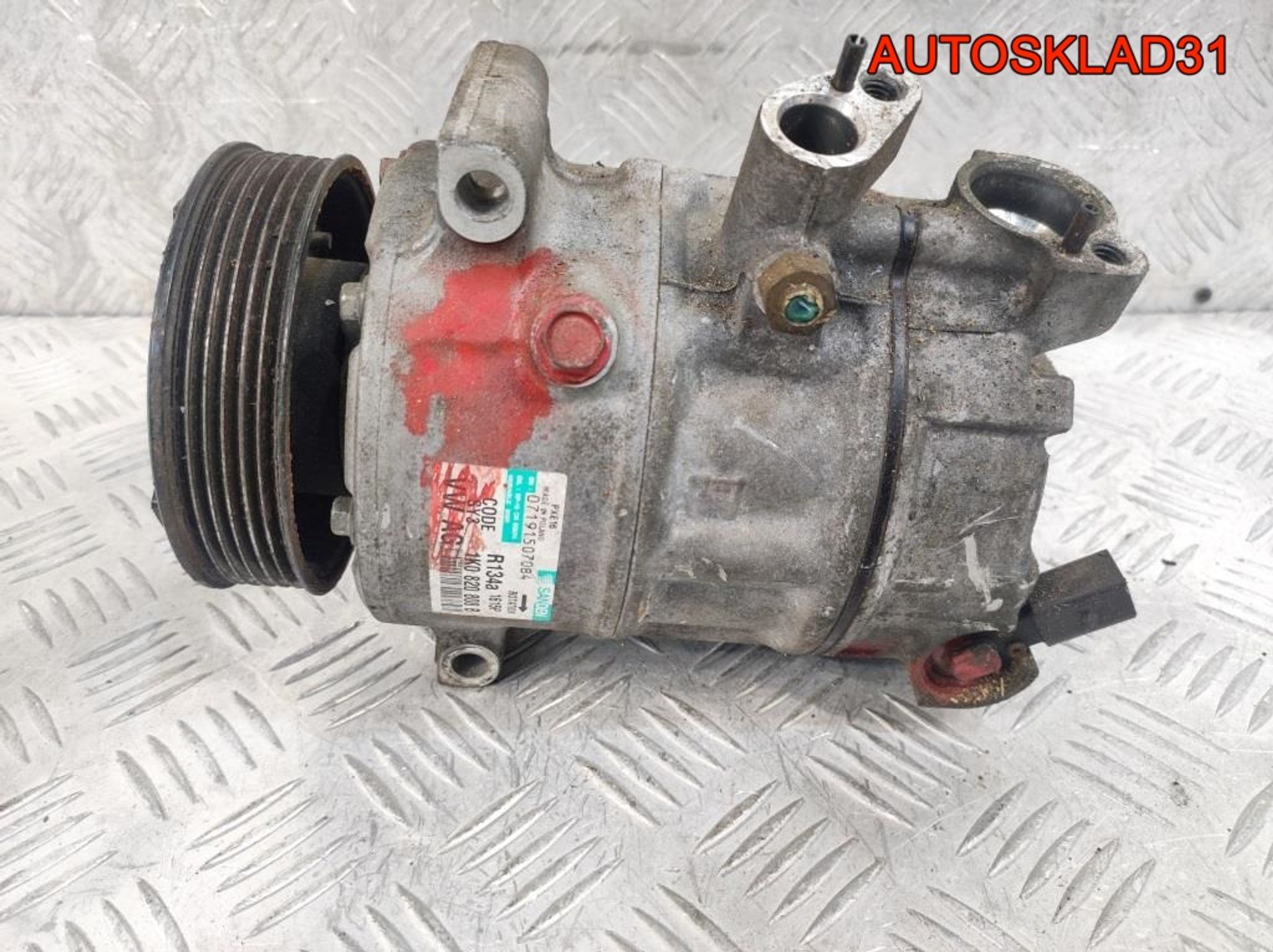 Компрессор кондиционера VW Passat B6 2,0 BMP 1K0820808B, 13500 рублей, Дубовое