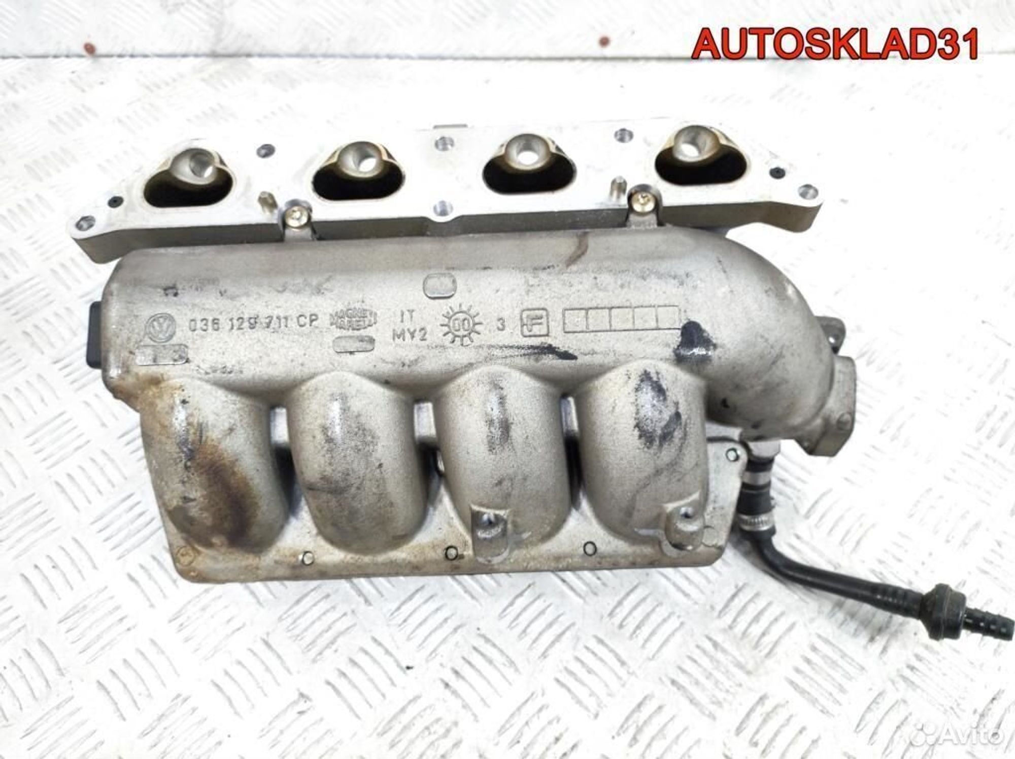 Коллектор впускной VW Golf 4 1,6 ATN 036129711CP, 1500 рублей, Дубовое