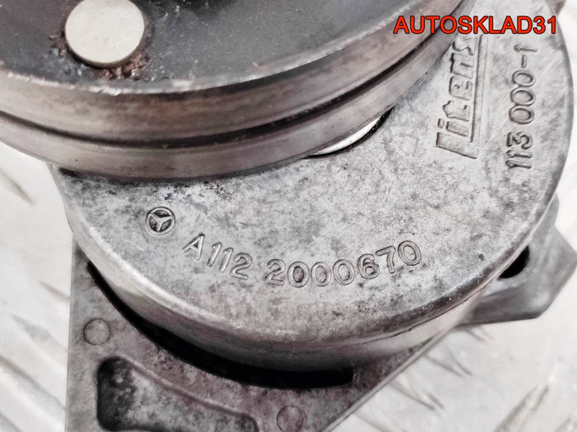 Натяжитель ремня Mercedes W220 3,2 M112 A1122000670, 500 рублей, Дубовое